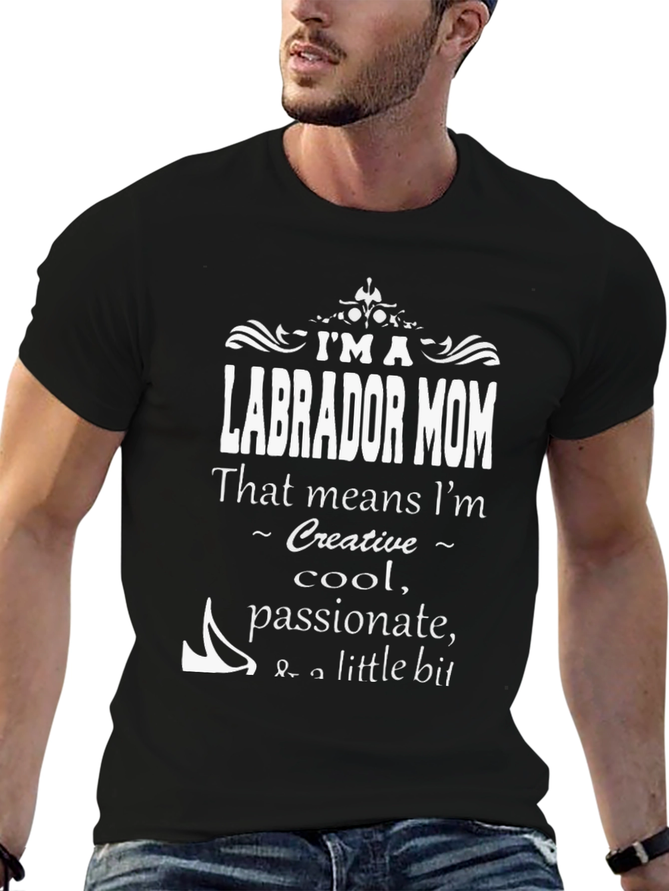 Labrador Mom T-Shirt - Creative Cool Passionate