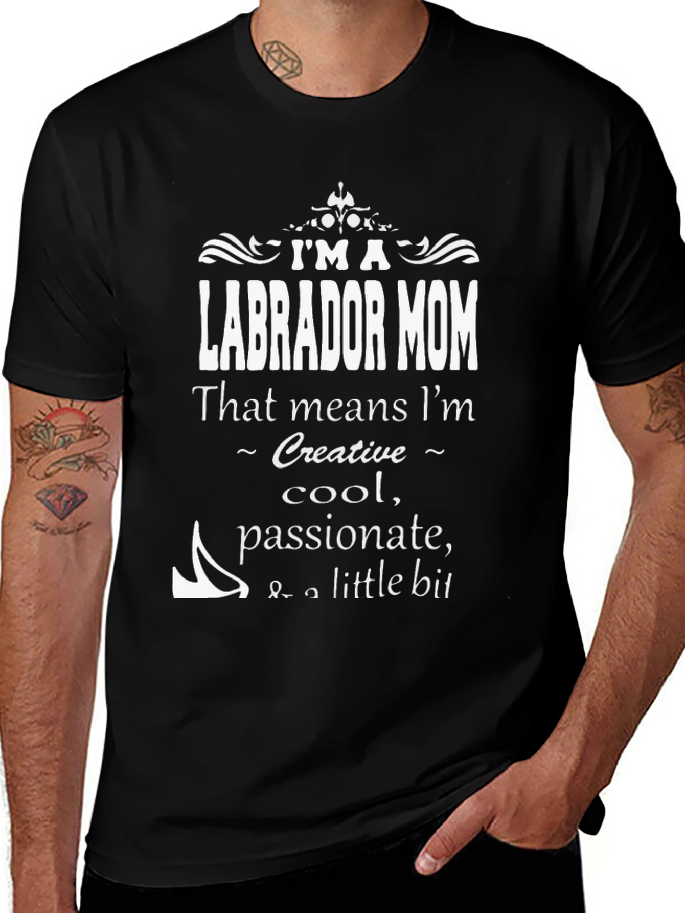 Labrador Mom T-Shirt - Creative Cool Passionate