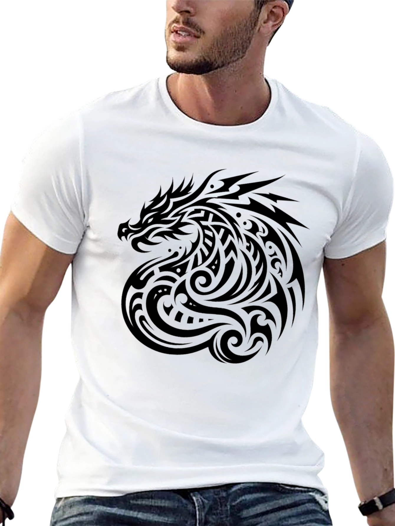 Black Dragon Graphic Tee
