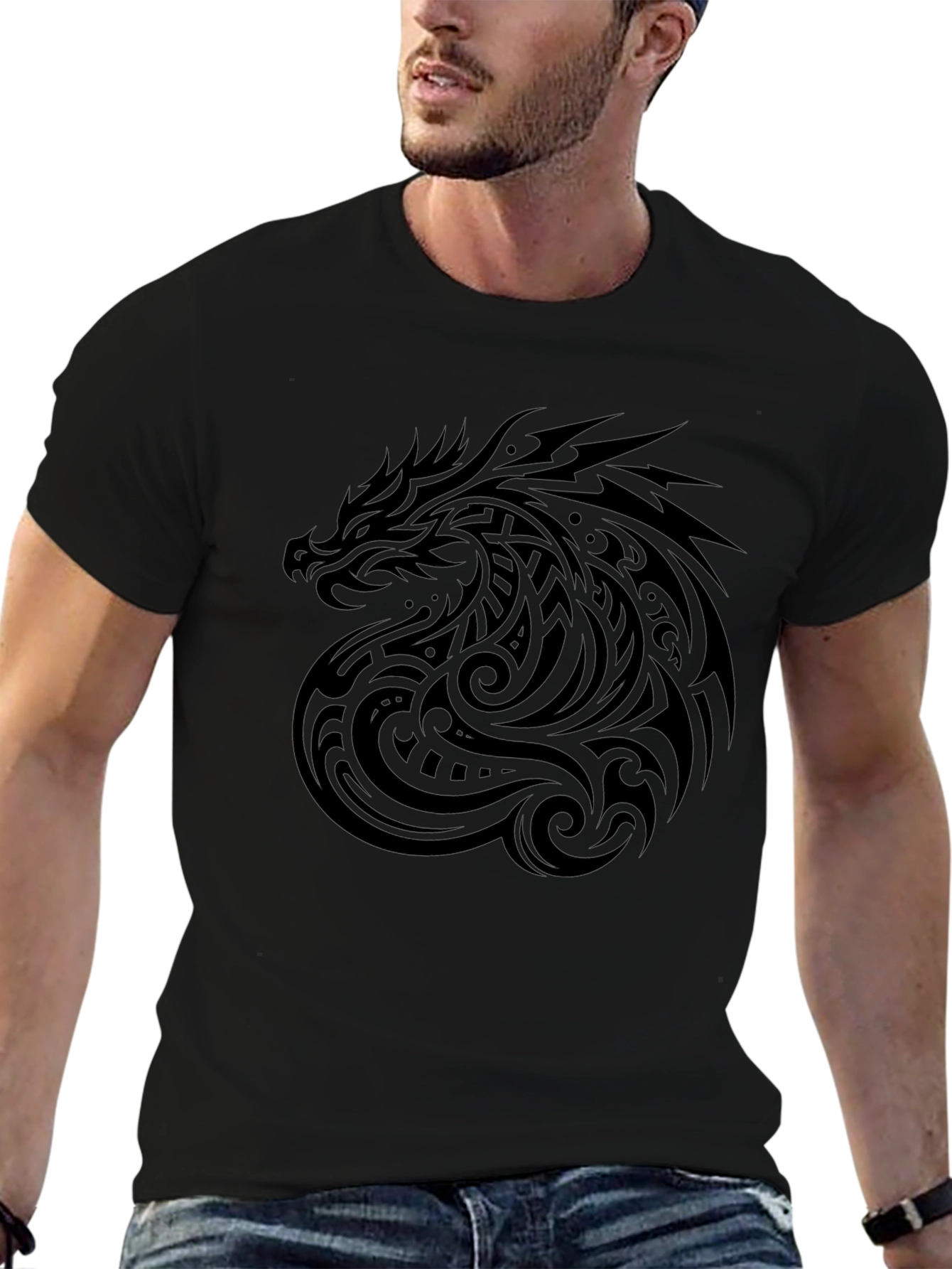 Black Dragon Graphic Tee