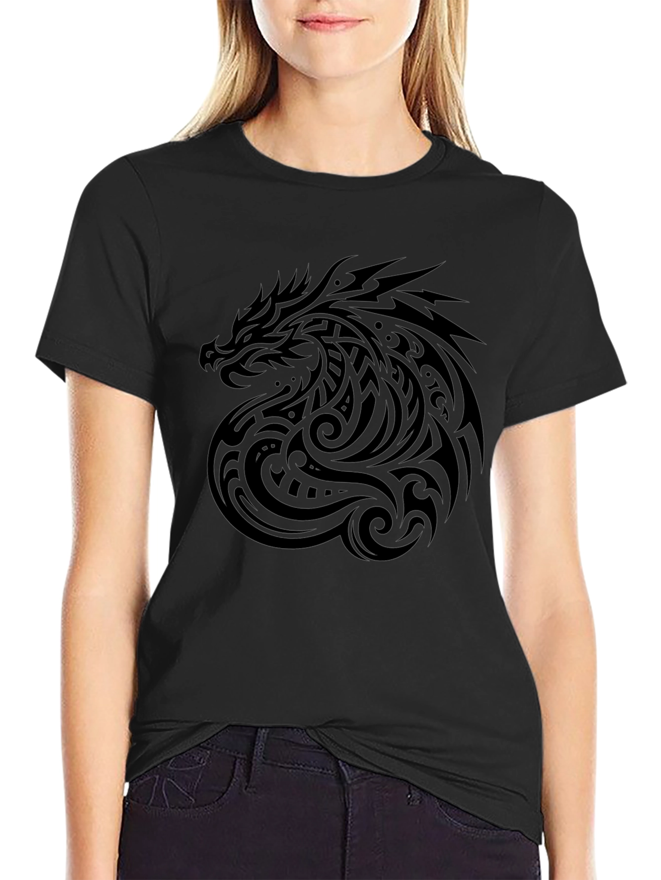 Black Dragon Graphic Tee