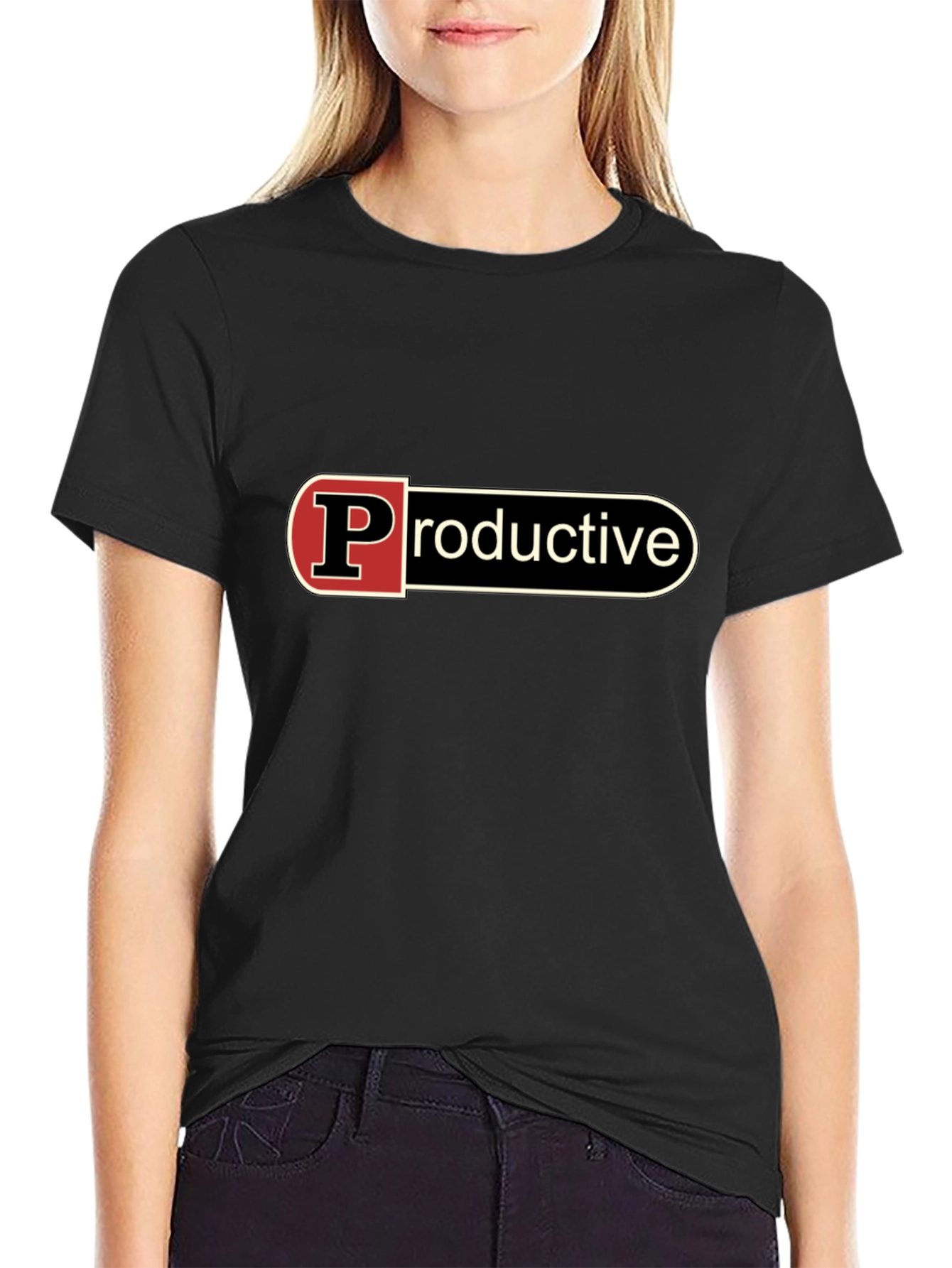 Productive T-Shirt - Black Classic Fit