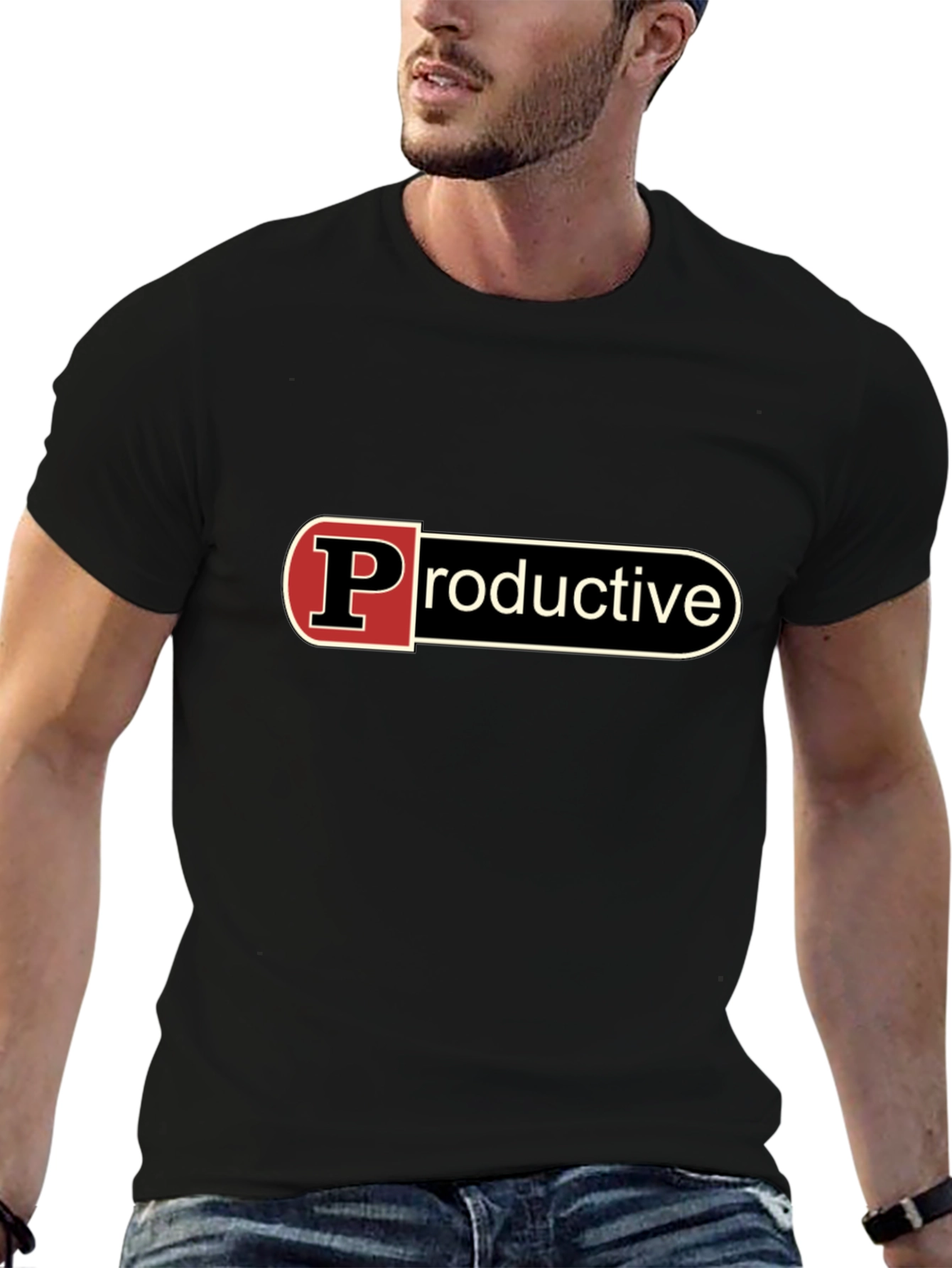 Productive T-Shirt - Black Classic Fit