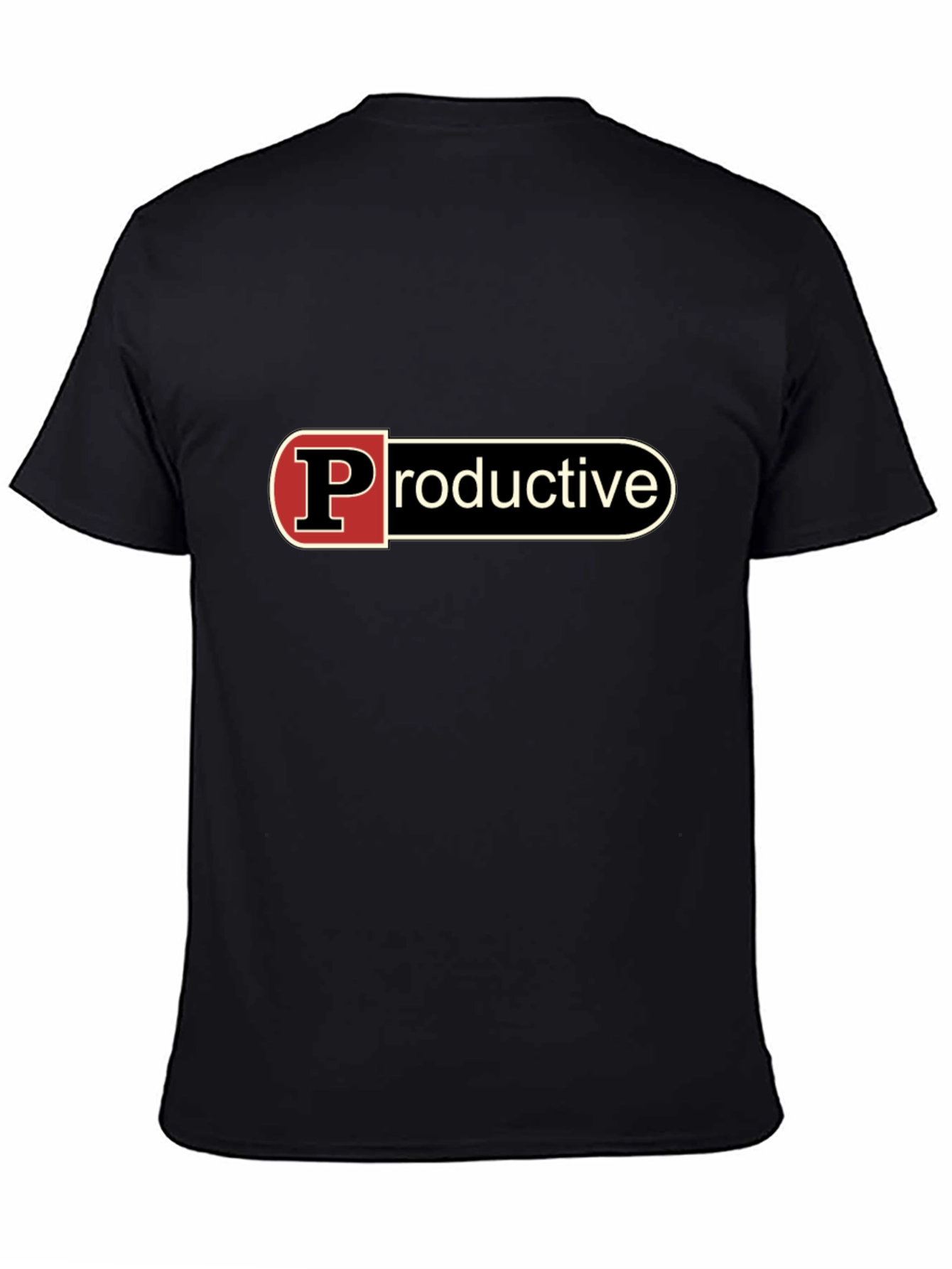 Productive T-Shirt - Black Classic Fit