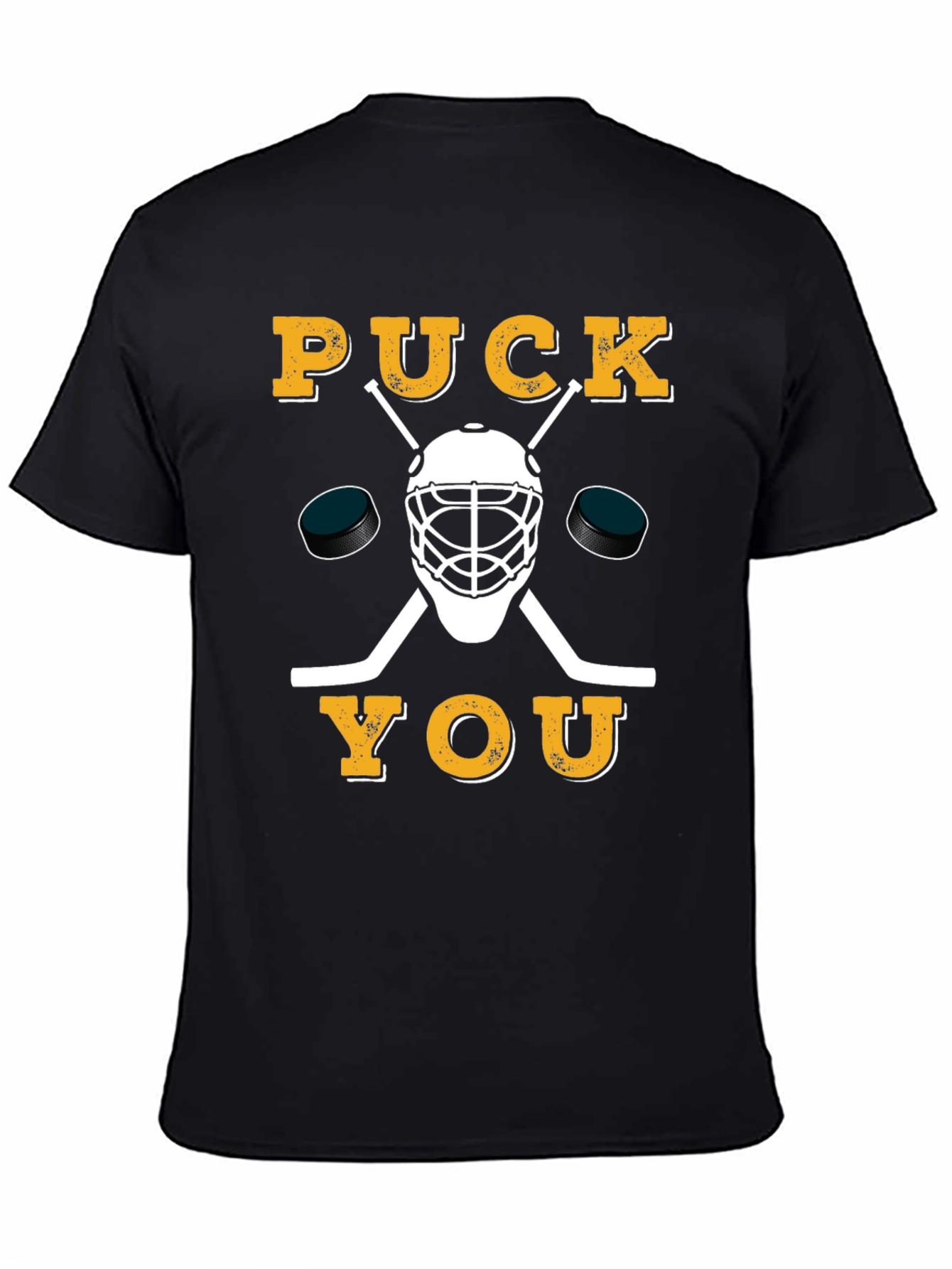 Puck You Hockey Graphic T-Shirt