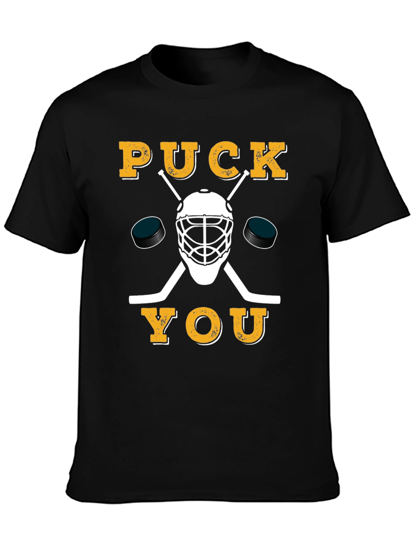 Puck You Hockey Graphic T-Shirt