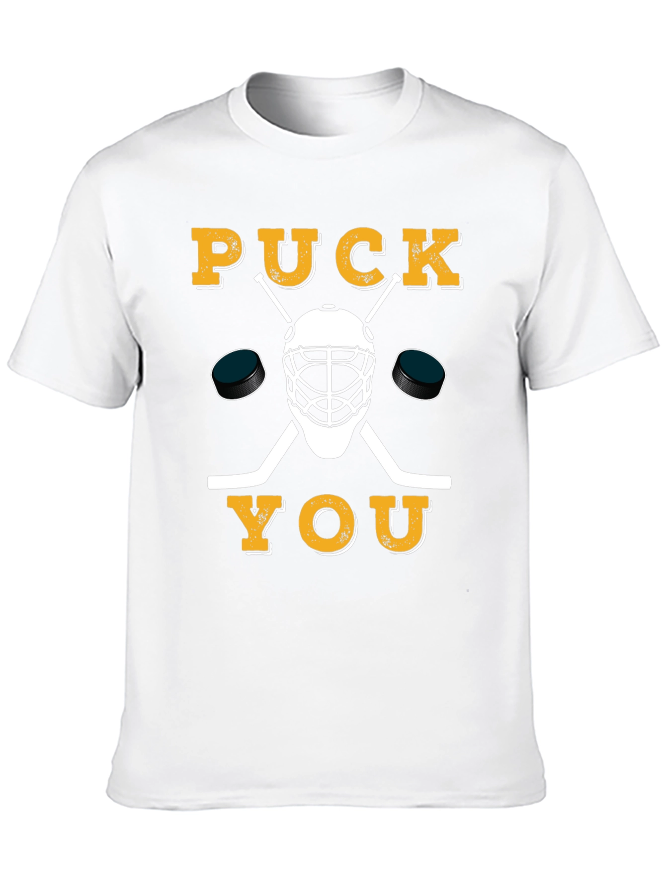 Puck You Hockey Graphic T-Shirt