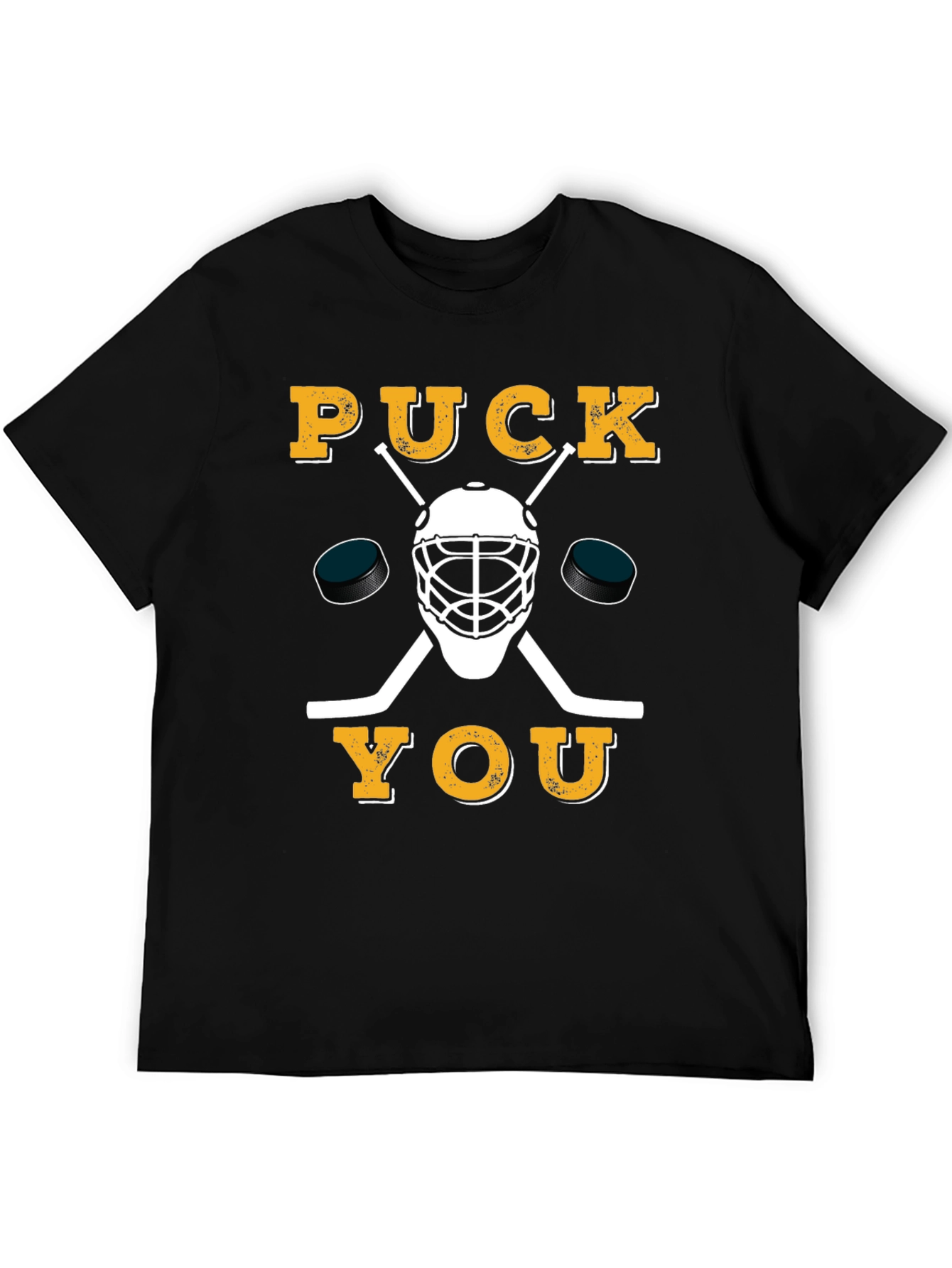 Puck You Hockey Graphic T-Shirt