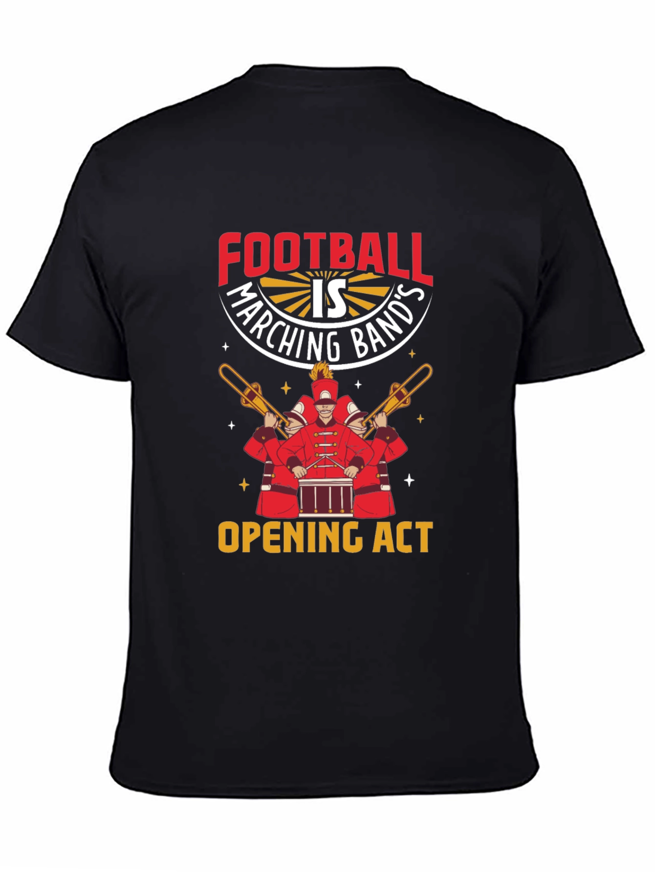 Football Marching Band Opening Act Graphic T-Shirt