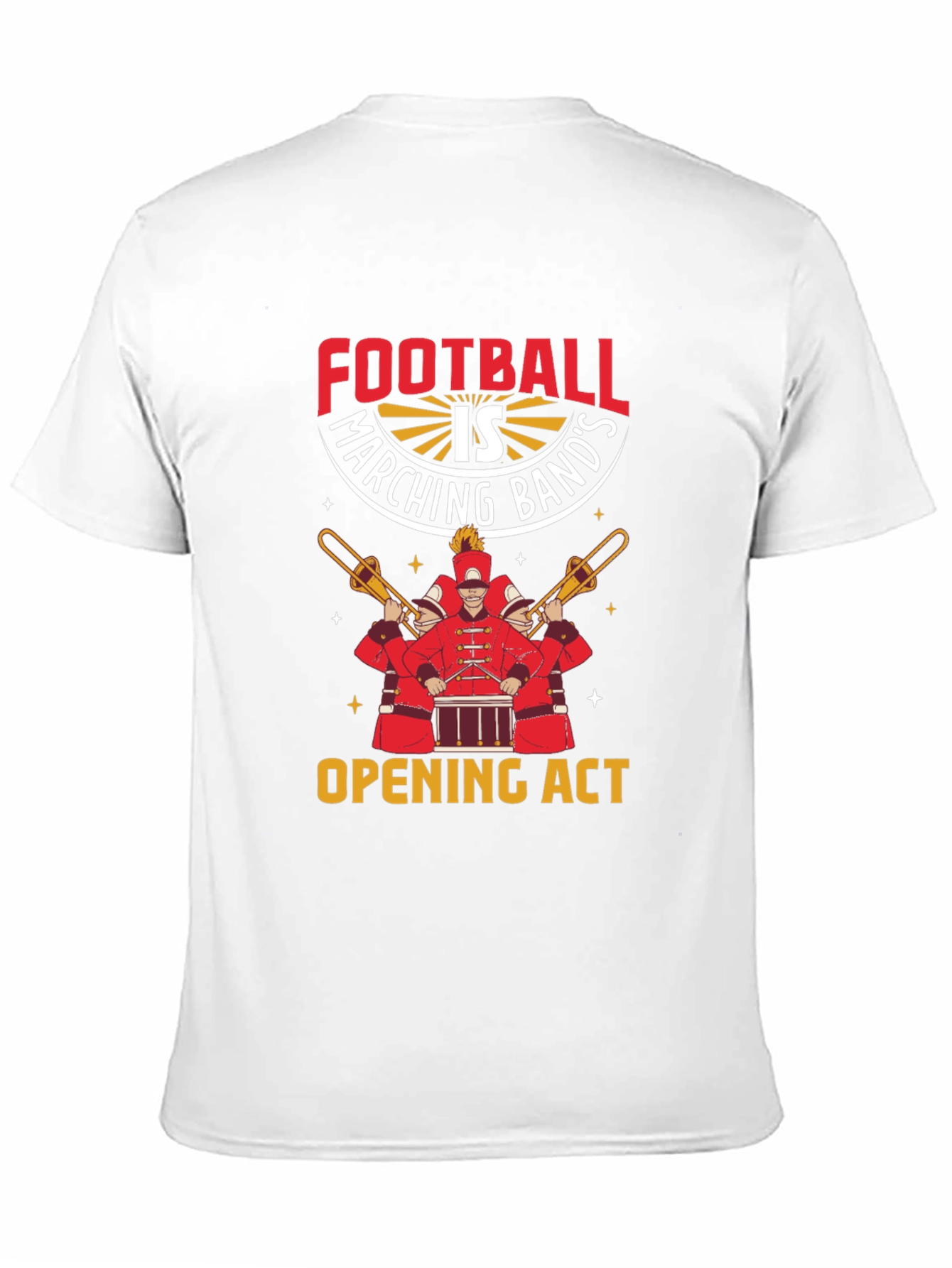 Football Marching Band Opening Act Graphic T-Shirt