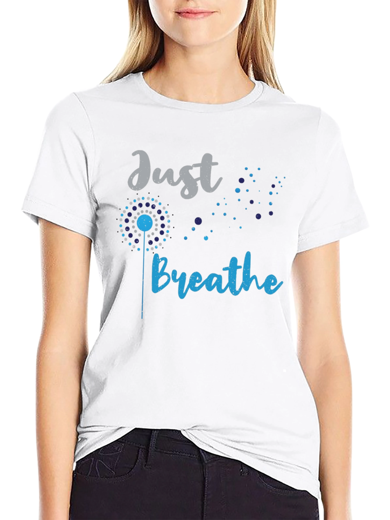 Just Breathe Dandelion Tee