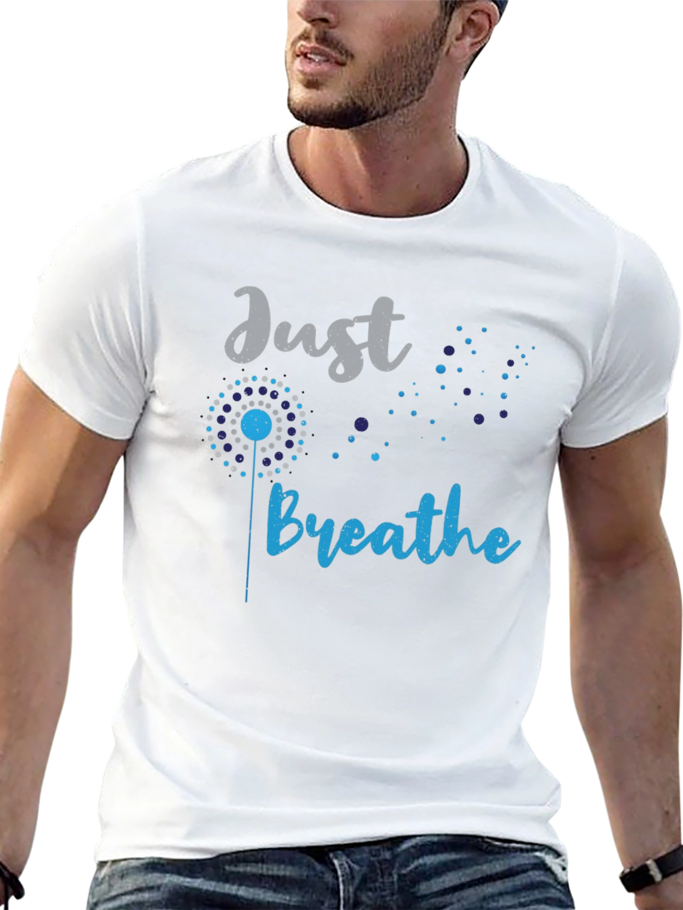 Just Breathe Dandelion Tee