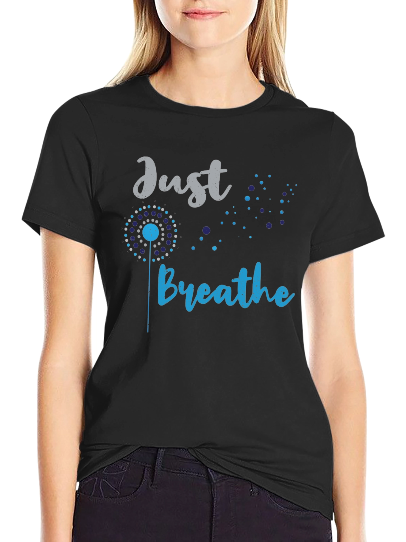 Just Breathe Dandelion Tee
