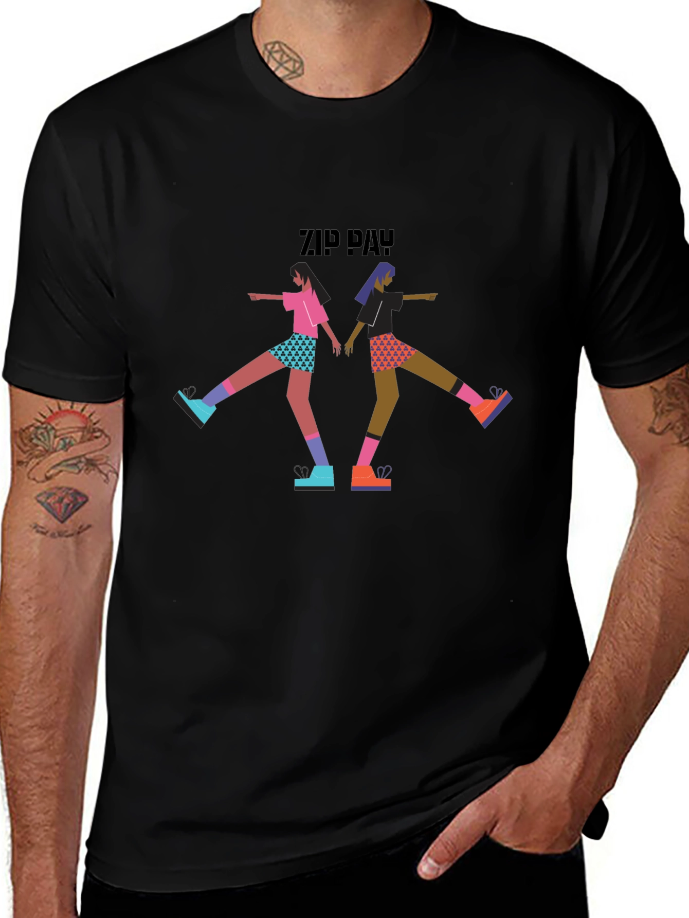Modern Graphic Tee - Zip Pay Fashion