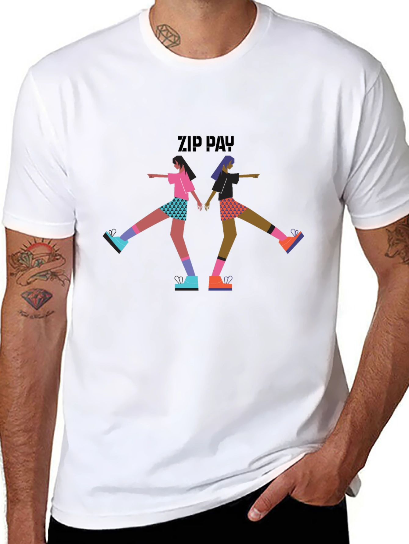 Modern Graphic Tee - Zip Pay Fashion