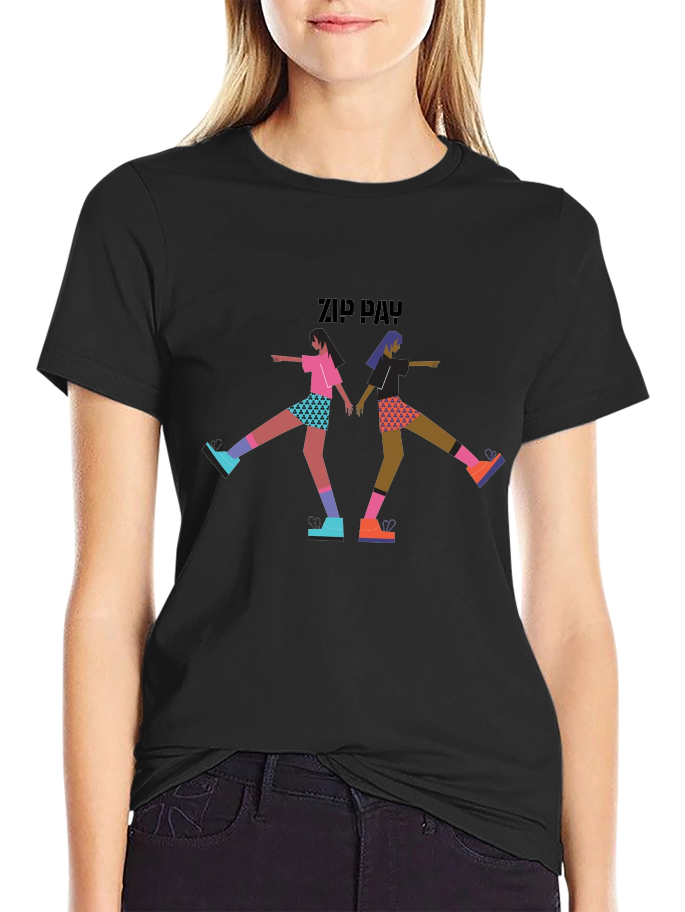 Modern Graphic Tee - Zip Pay Fashion