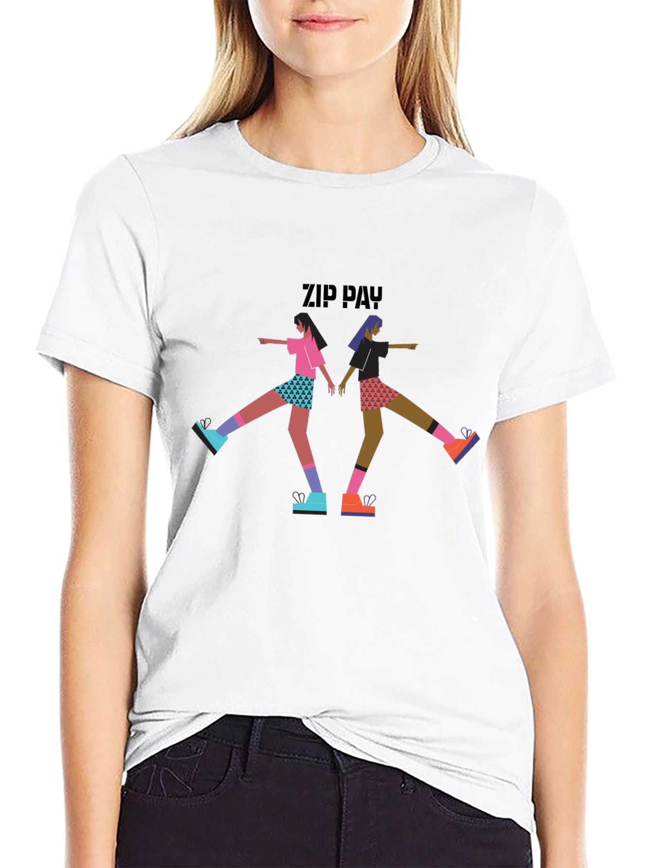 Modern Graphic Tee - Zip Pay Fashion