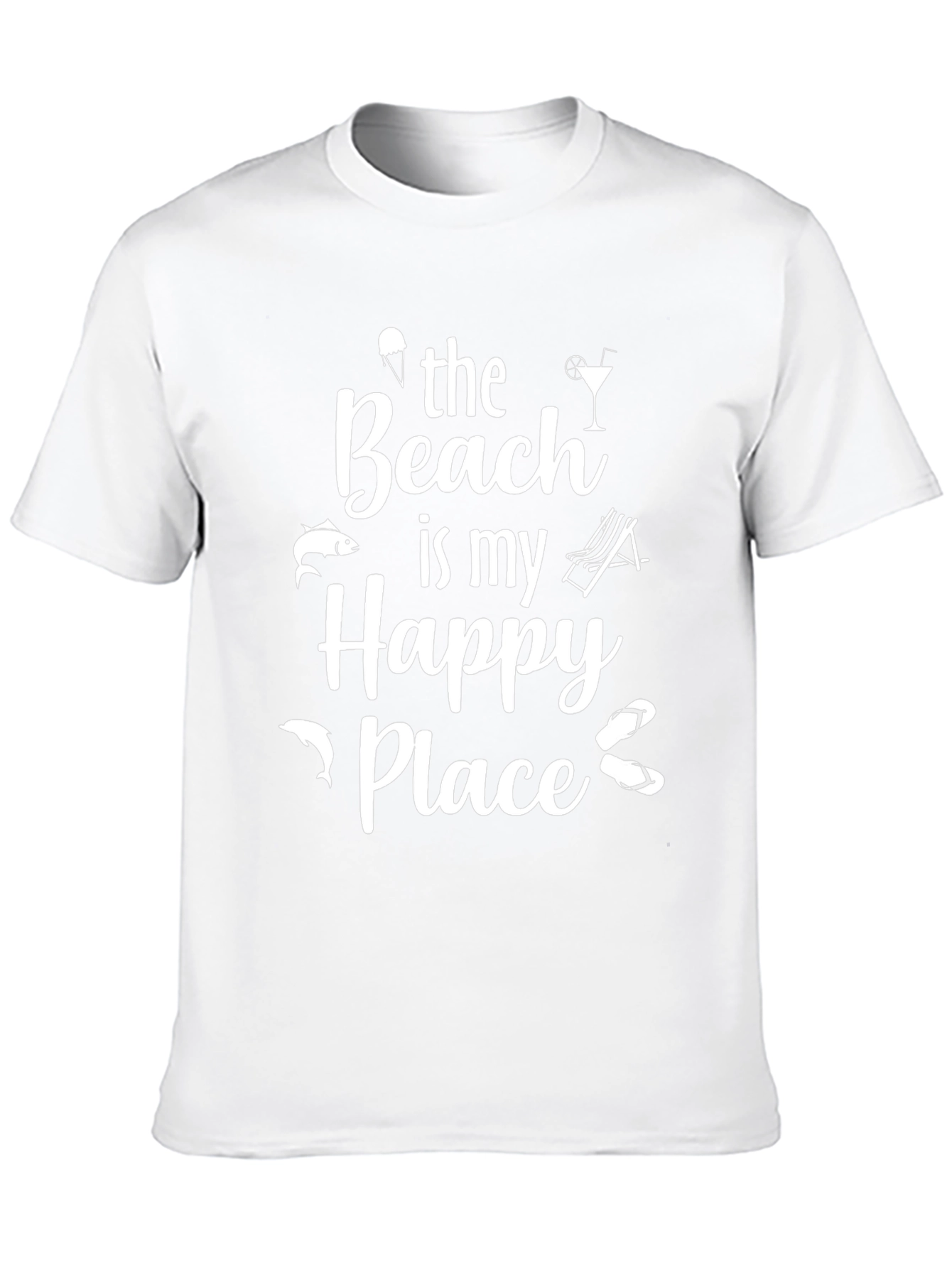 Beach Is My Happy Place Graphic T-Shirt