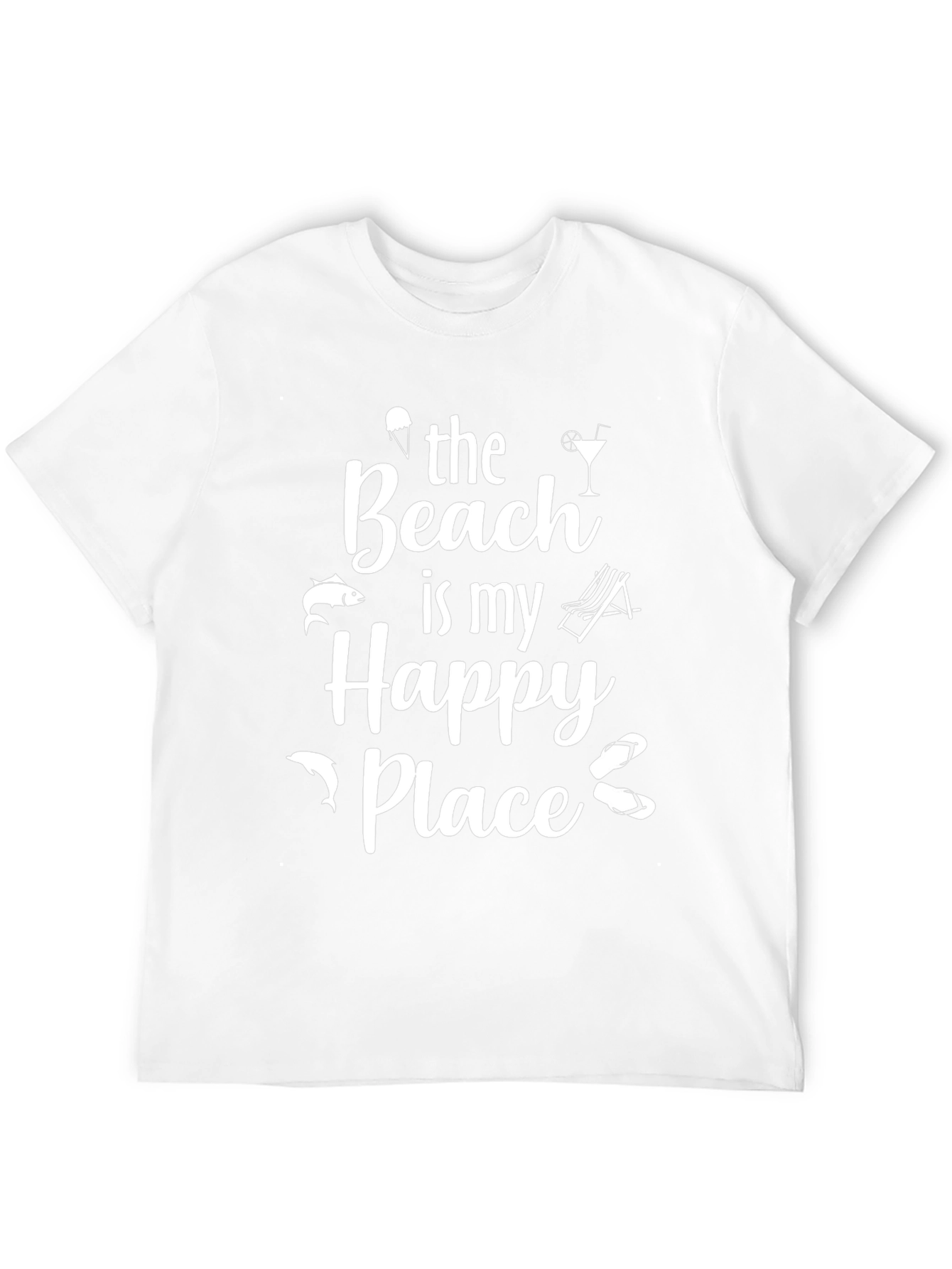 Beach Is My Happy Place Graphic T-Shirt