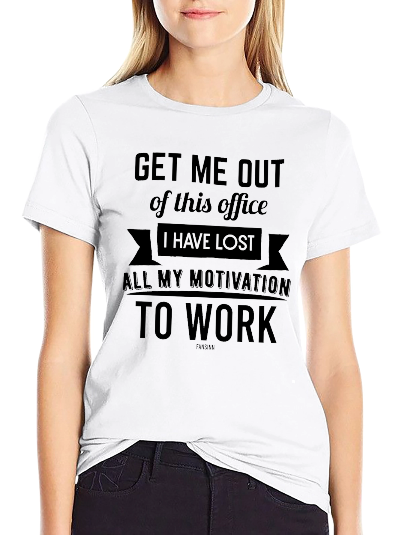 Get Me Out Office T-Shirt - Motivation Humor