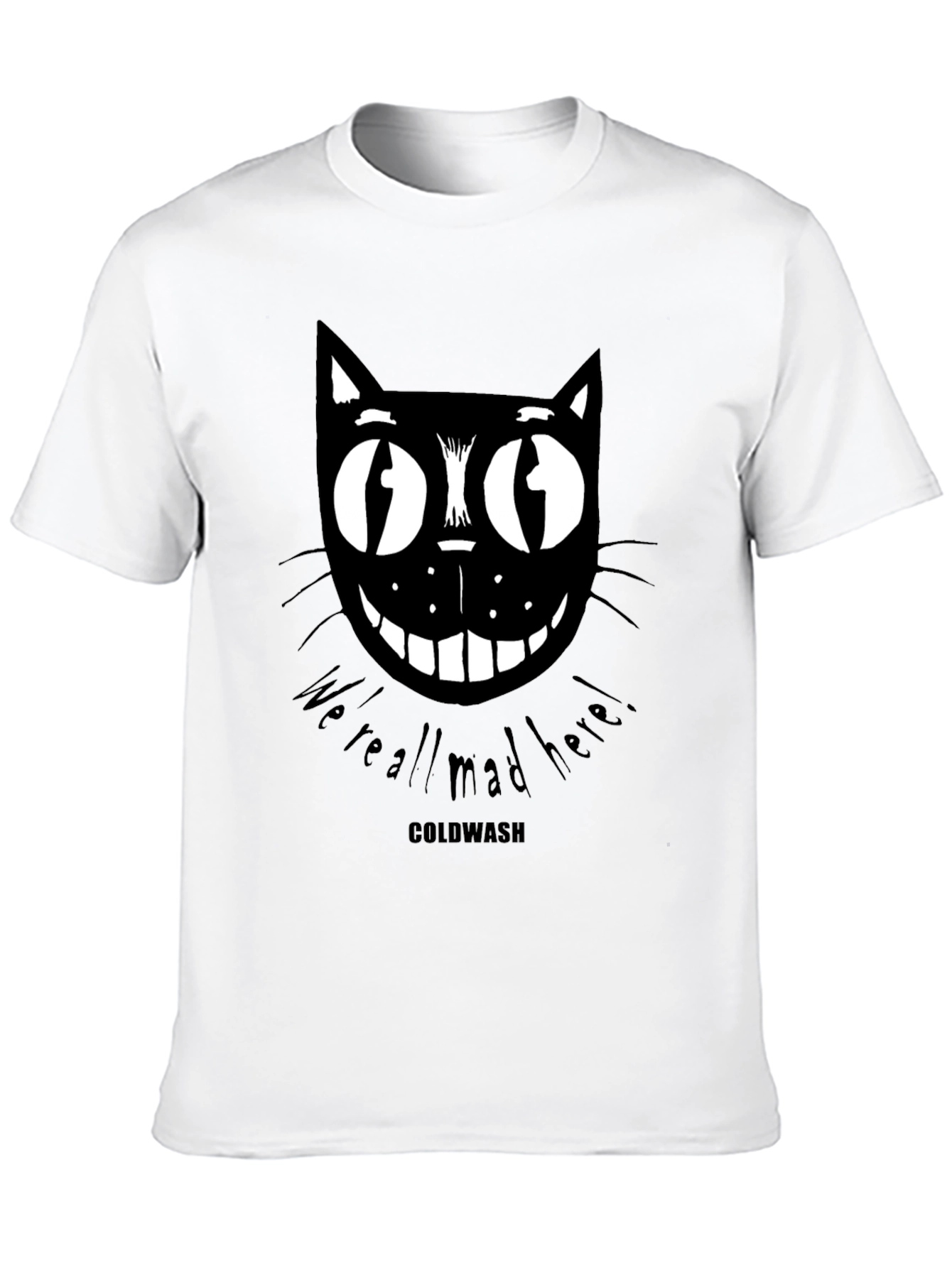 Mad Cat Graphic Print Tee