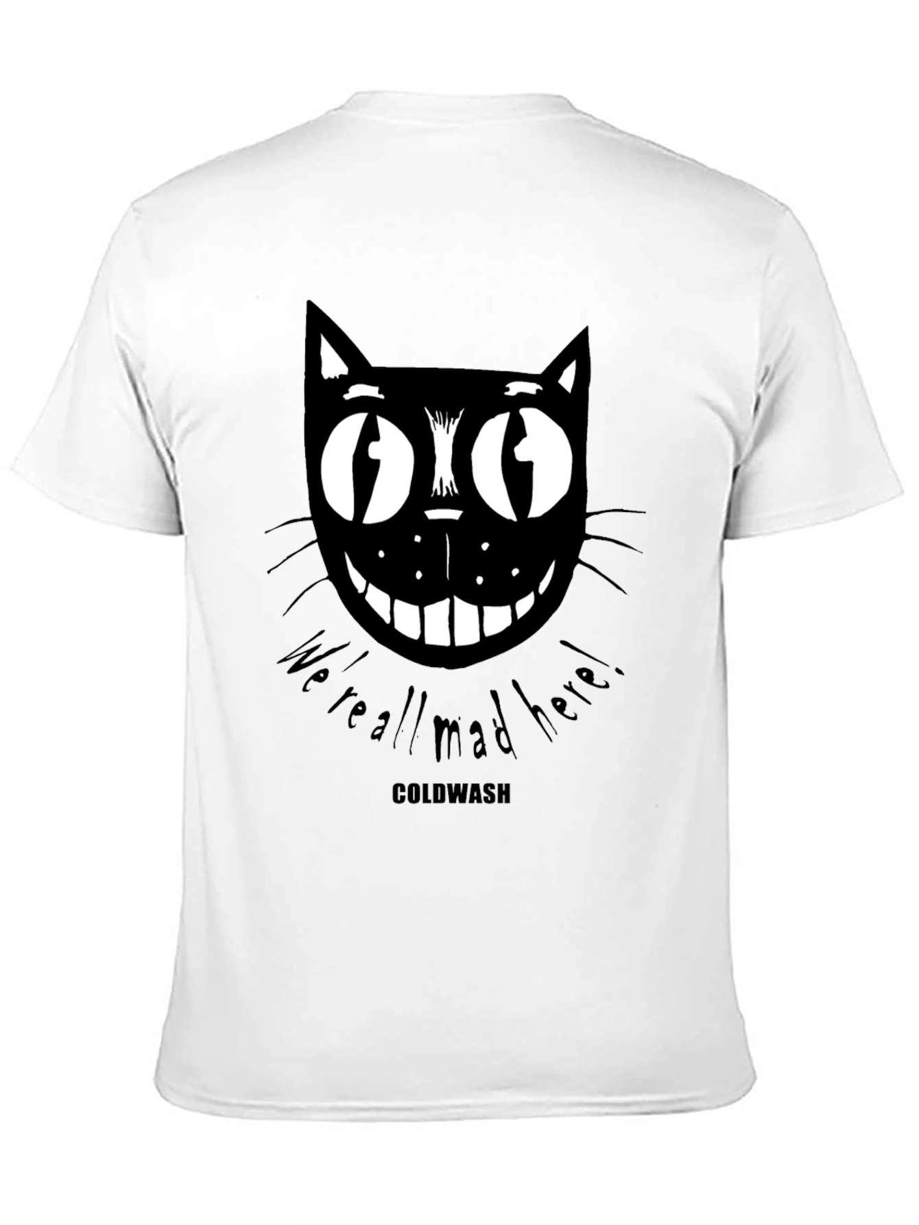 Mad Cat Graphic Print Tee