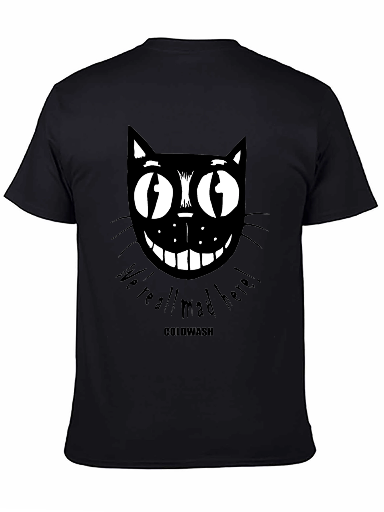 Mad Cat Graphic Print Tee