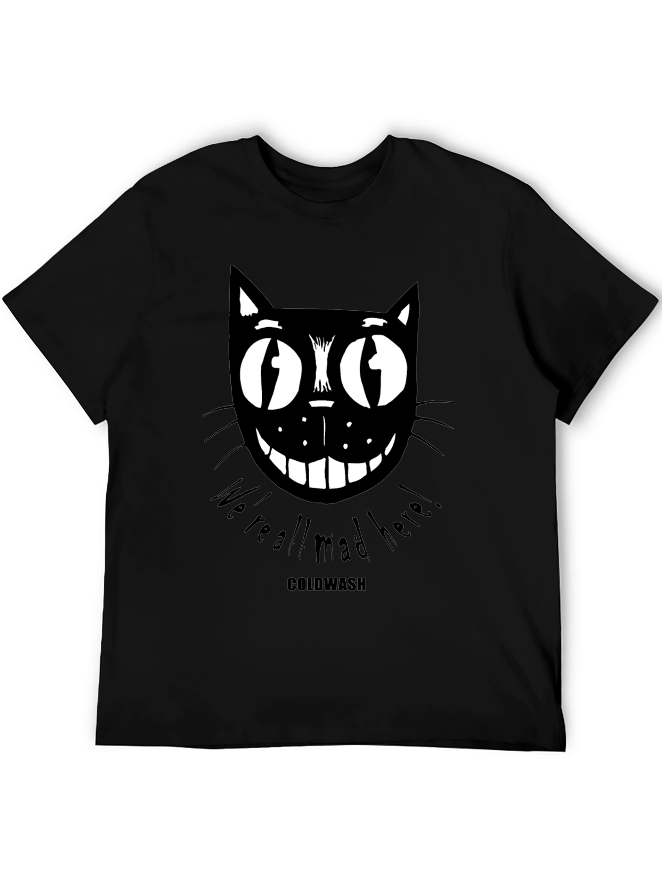 Mad Cat Graphic Print Tee