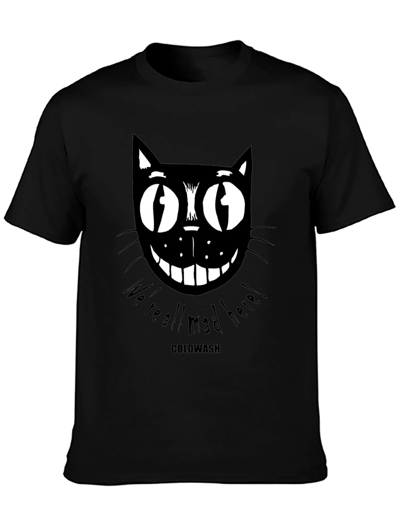 Mad Cat Graphic Print Tee
