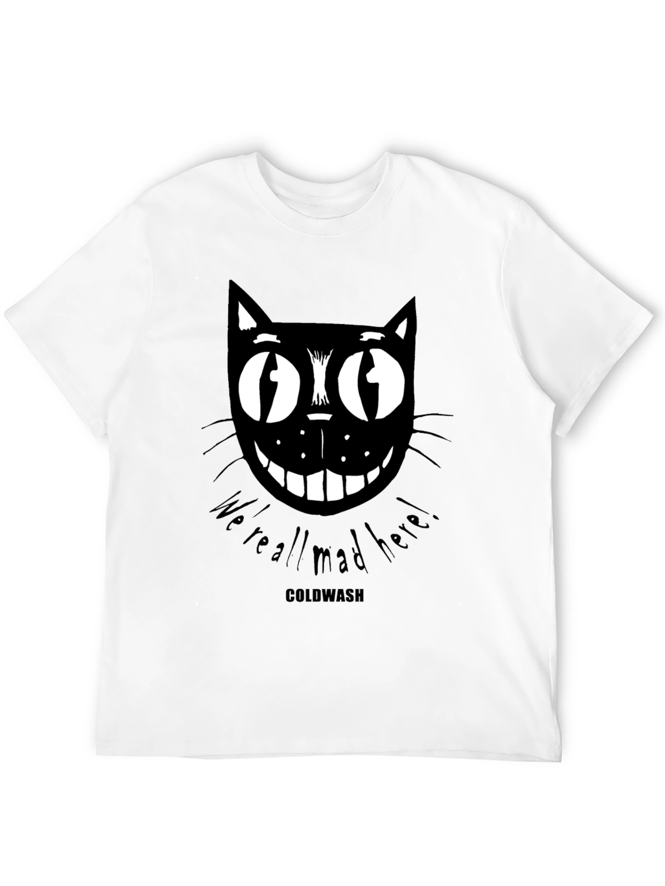 Mad Cat Graphic Print Tee