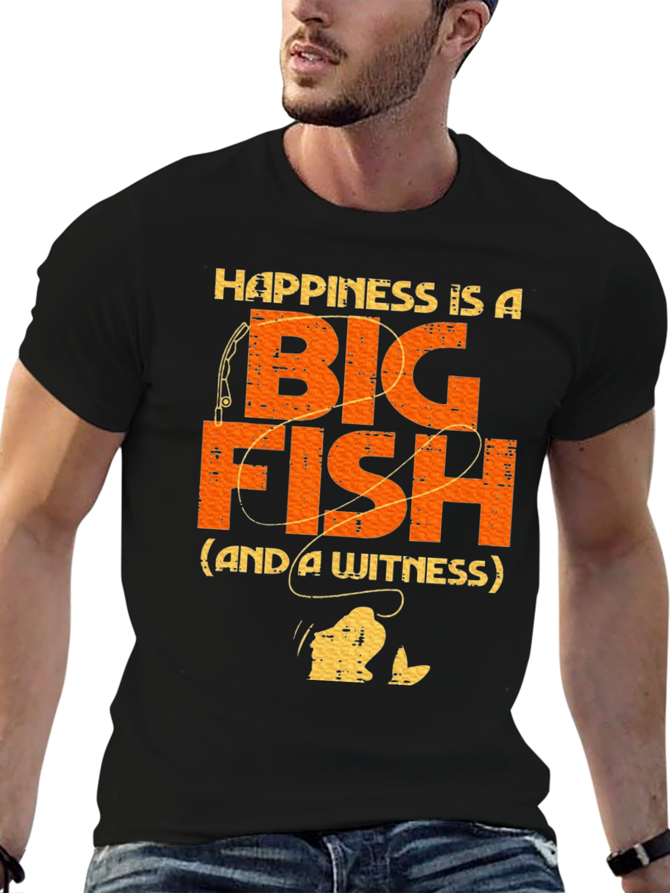 Happiness Is A Big Fish T-Shirt