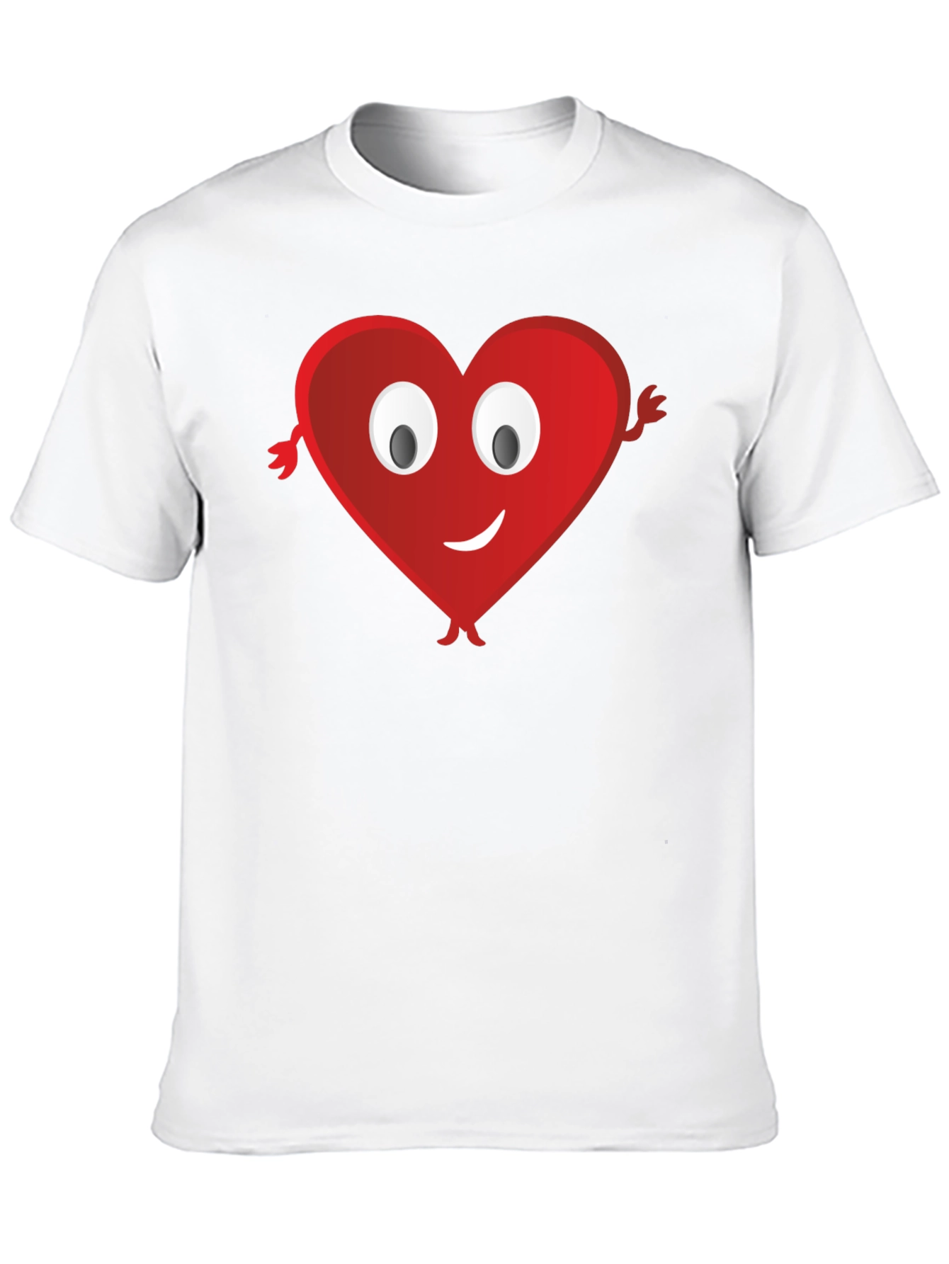 Heart Emoji Black T-Shirt