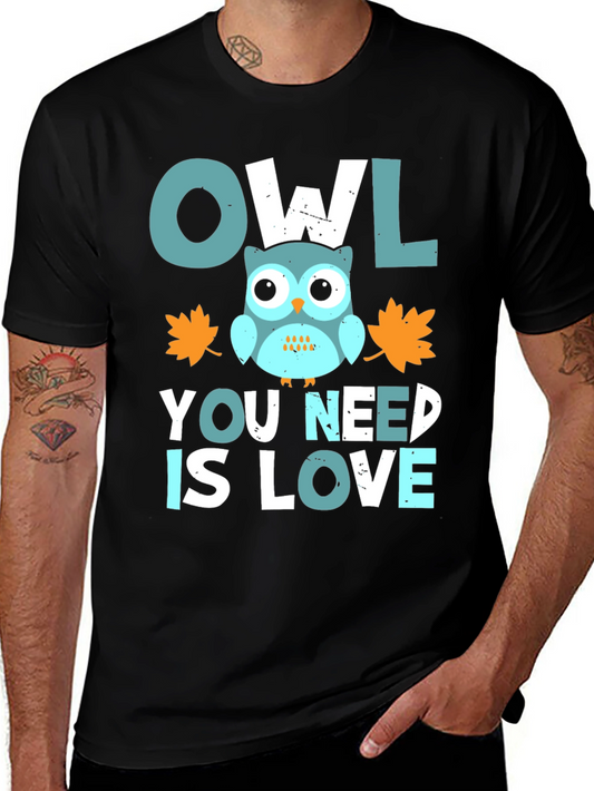 Owl You Need Is Love Graphic Tee