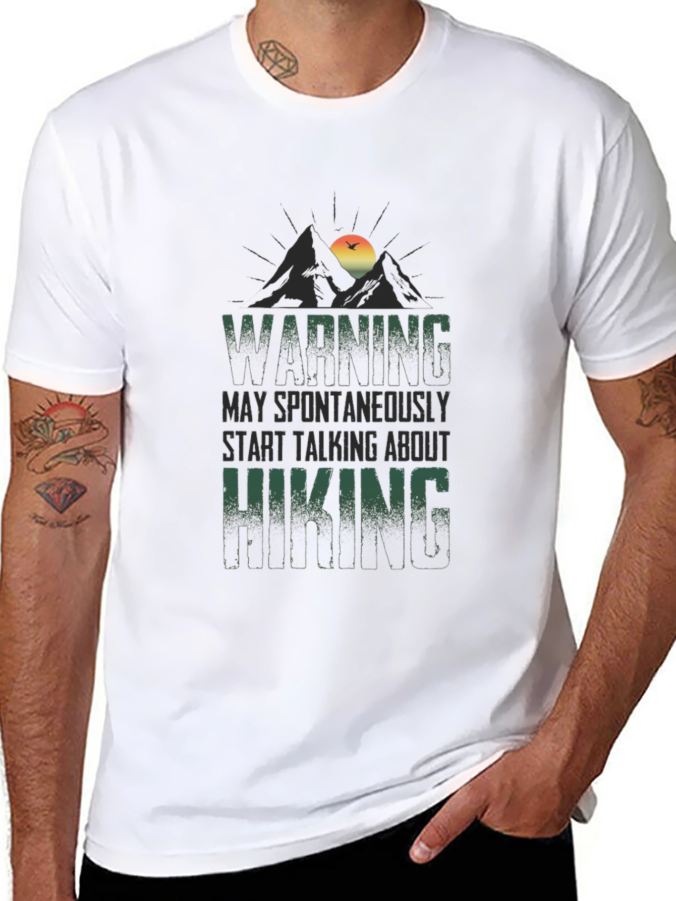 Hiking Warning T-Shirt