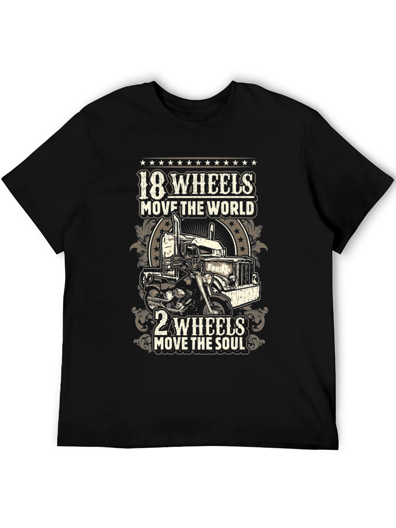 18 Wheels Move the World T-Shirt
