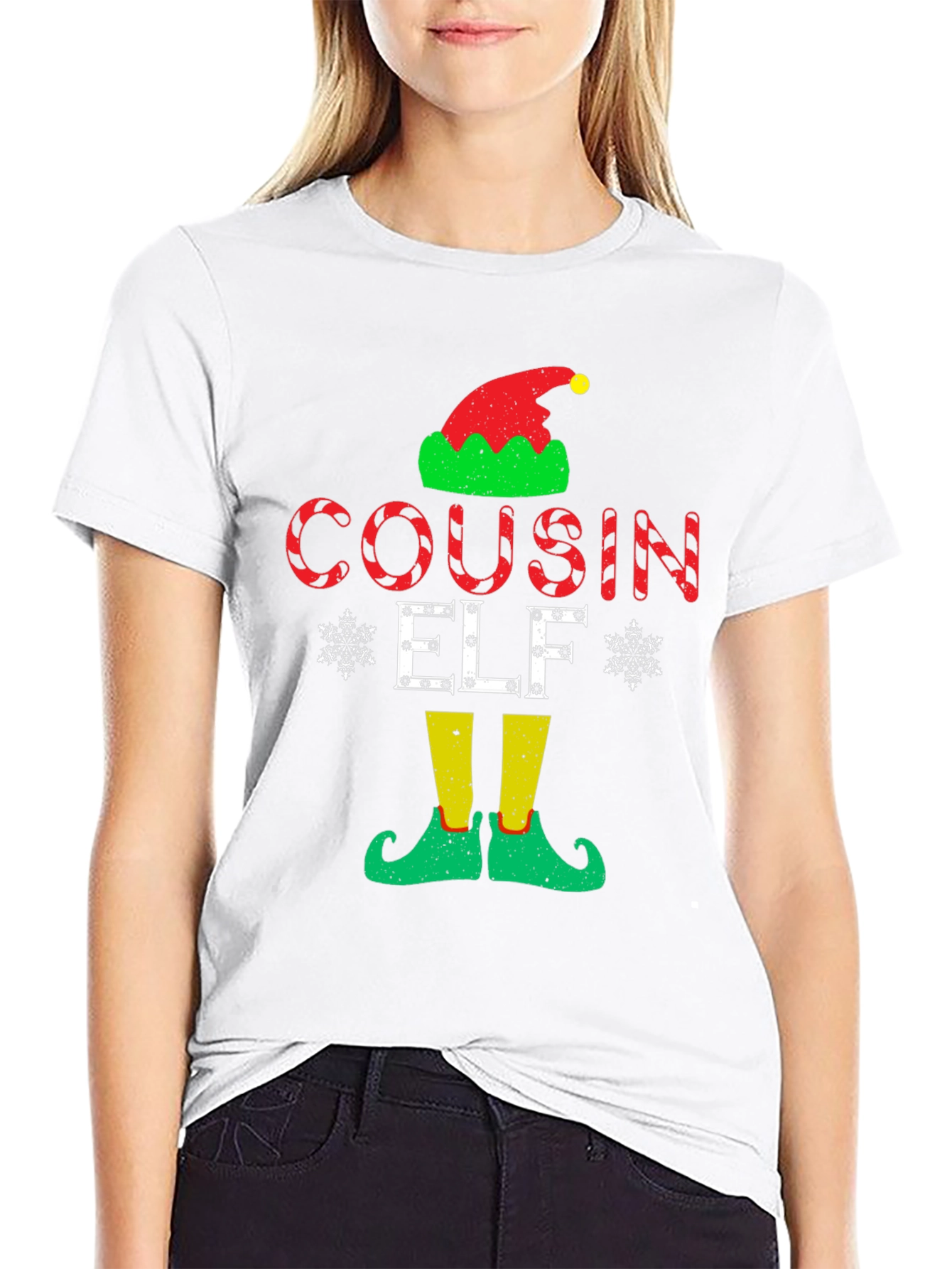 Cousin Elf Christmas T-Shirt Holiday Tee