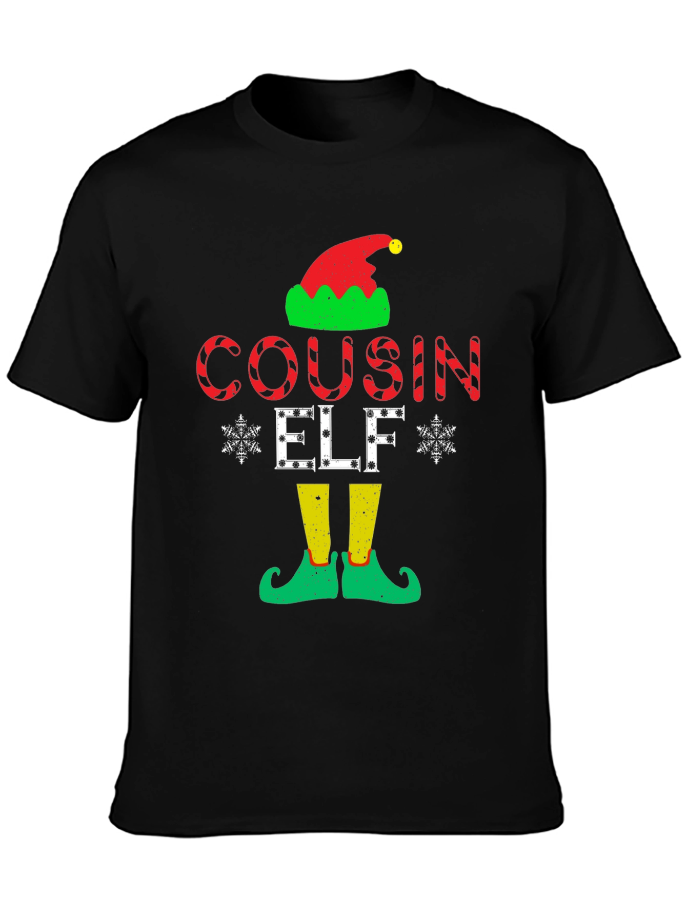 Cousin Elf Christmas T-Shirt Holiday Tee