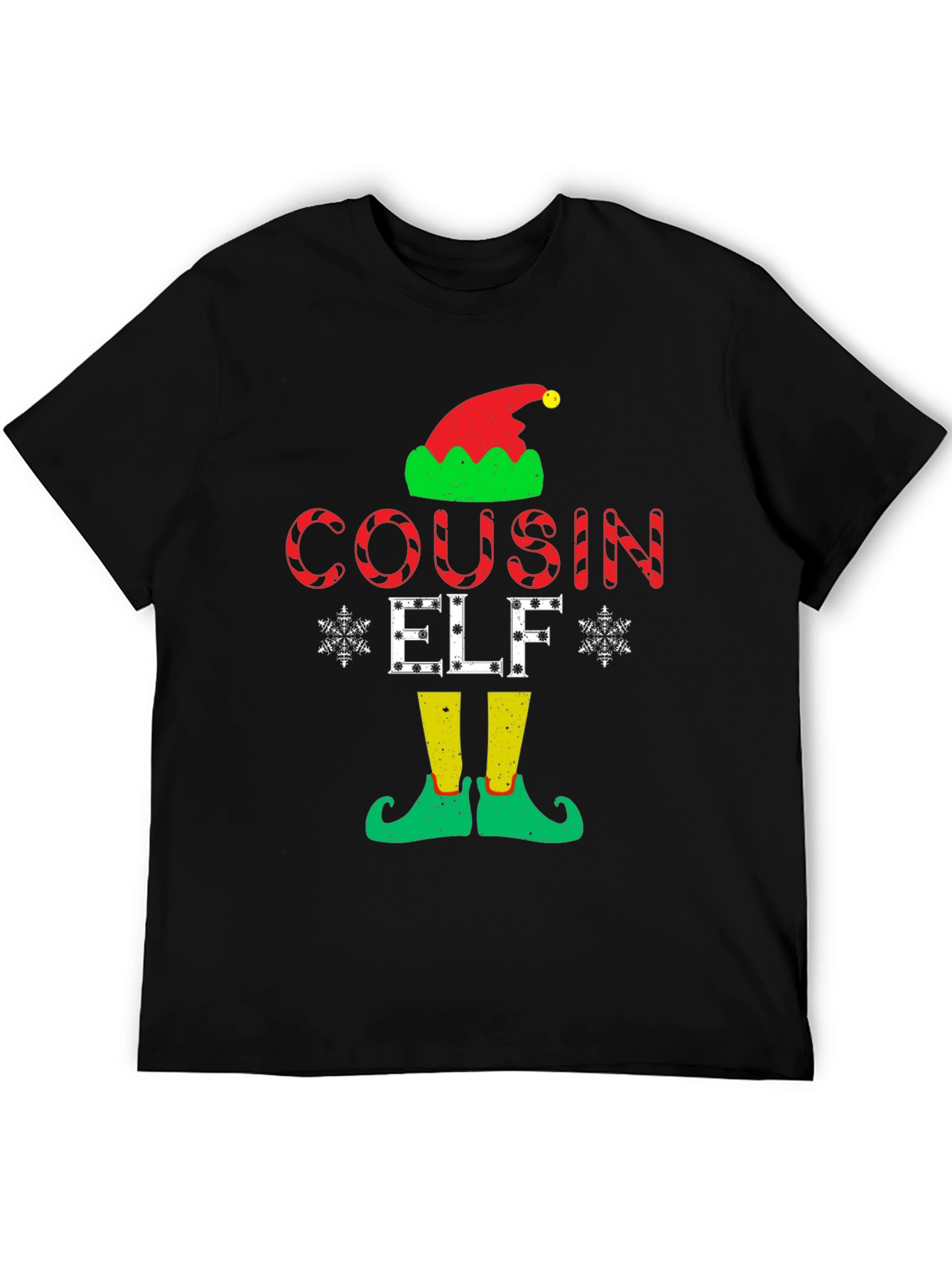 Cousin Elf Christmas T-Shirt Holiday Tee