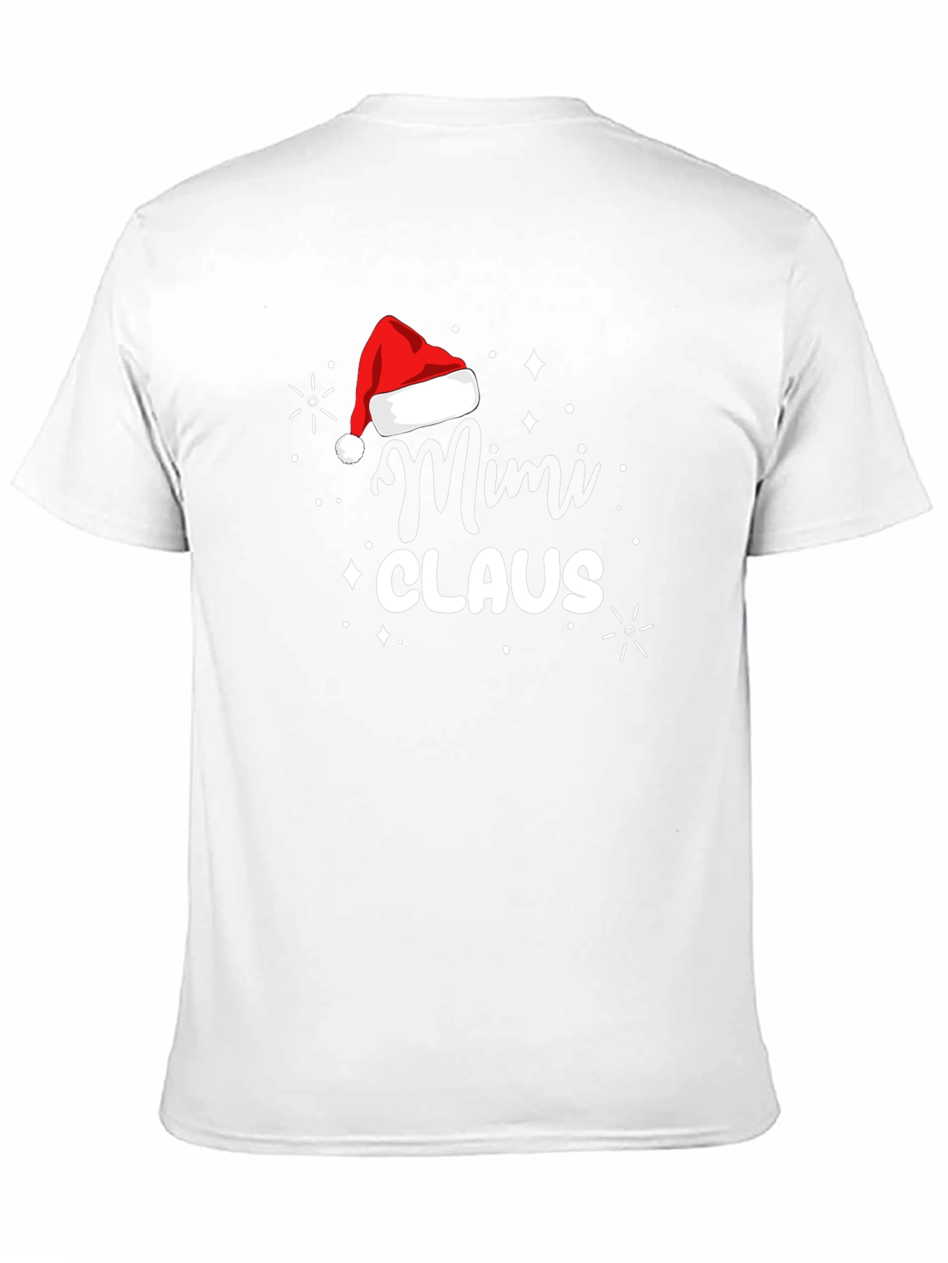 Mimi Claus Santa Hat Graphic Tee