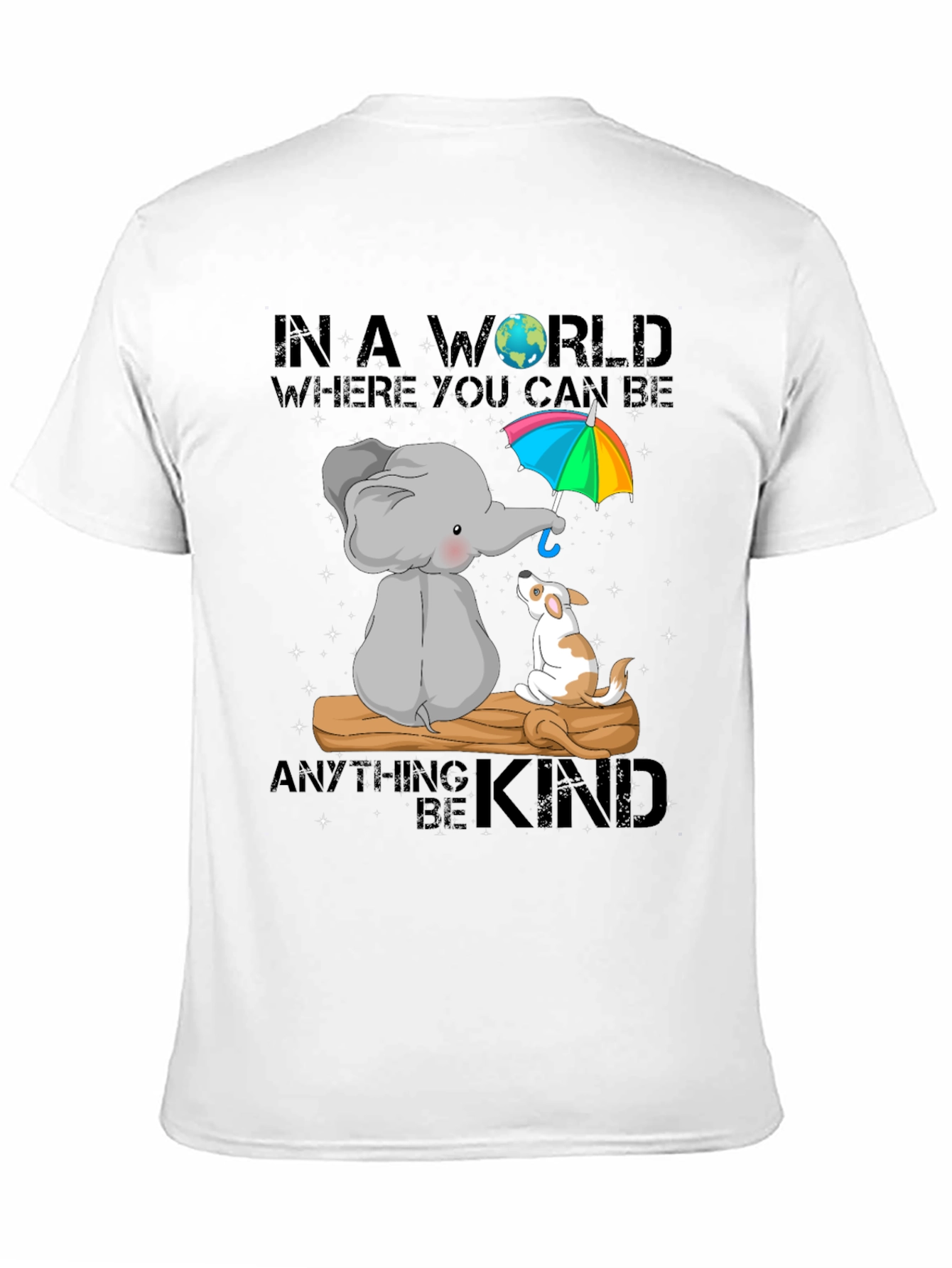 Elephant and Dog Kindness T-Shirt