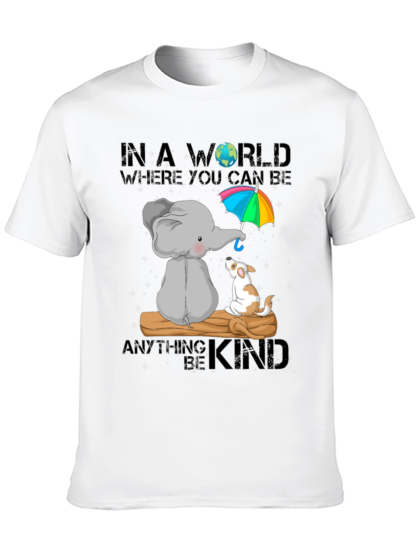 Elephant and Dog Kindness T-Shirt