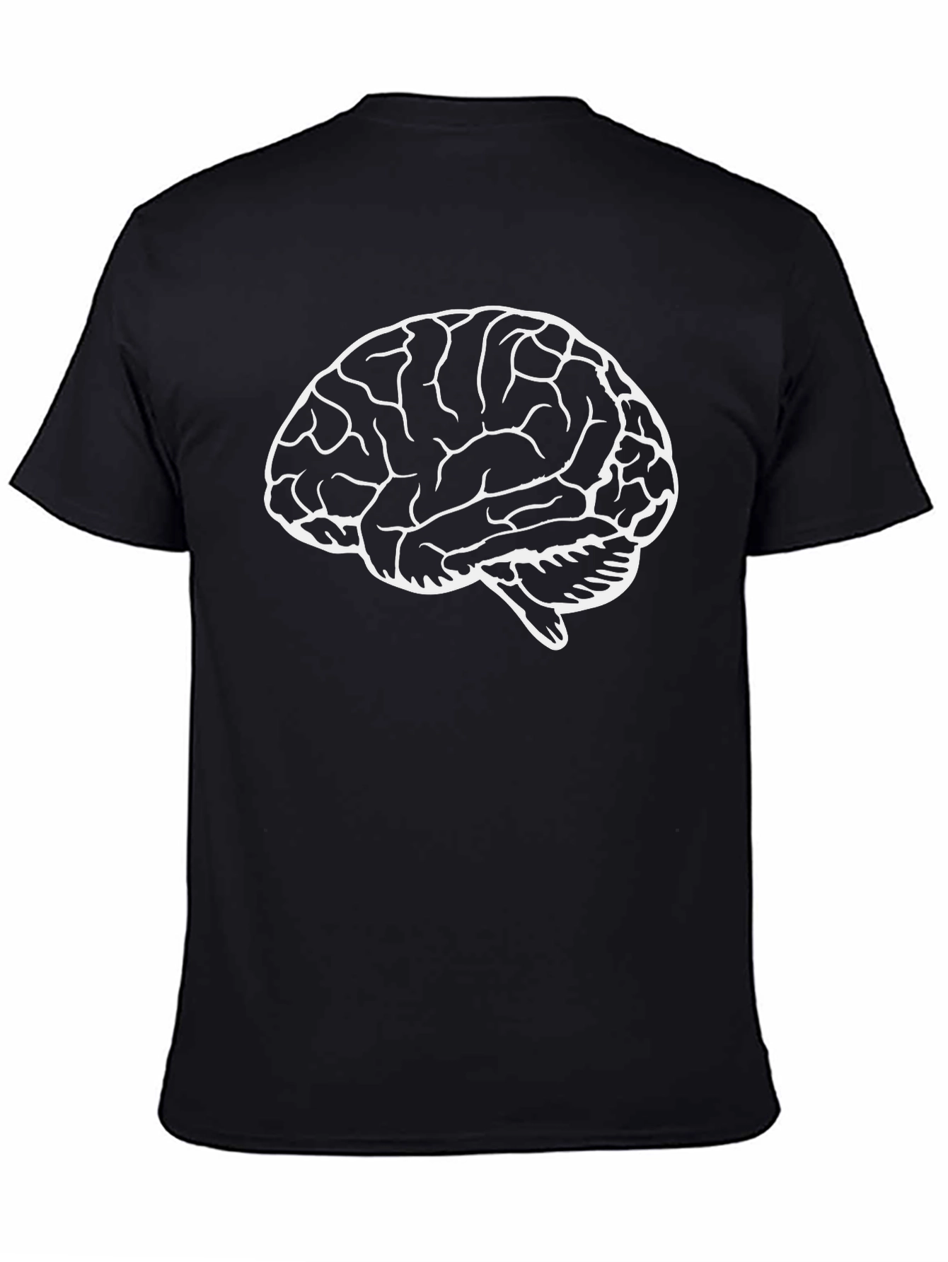 Brain Graphic Tee - Intellectual Style
