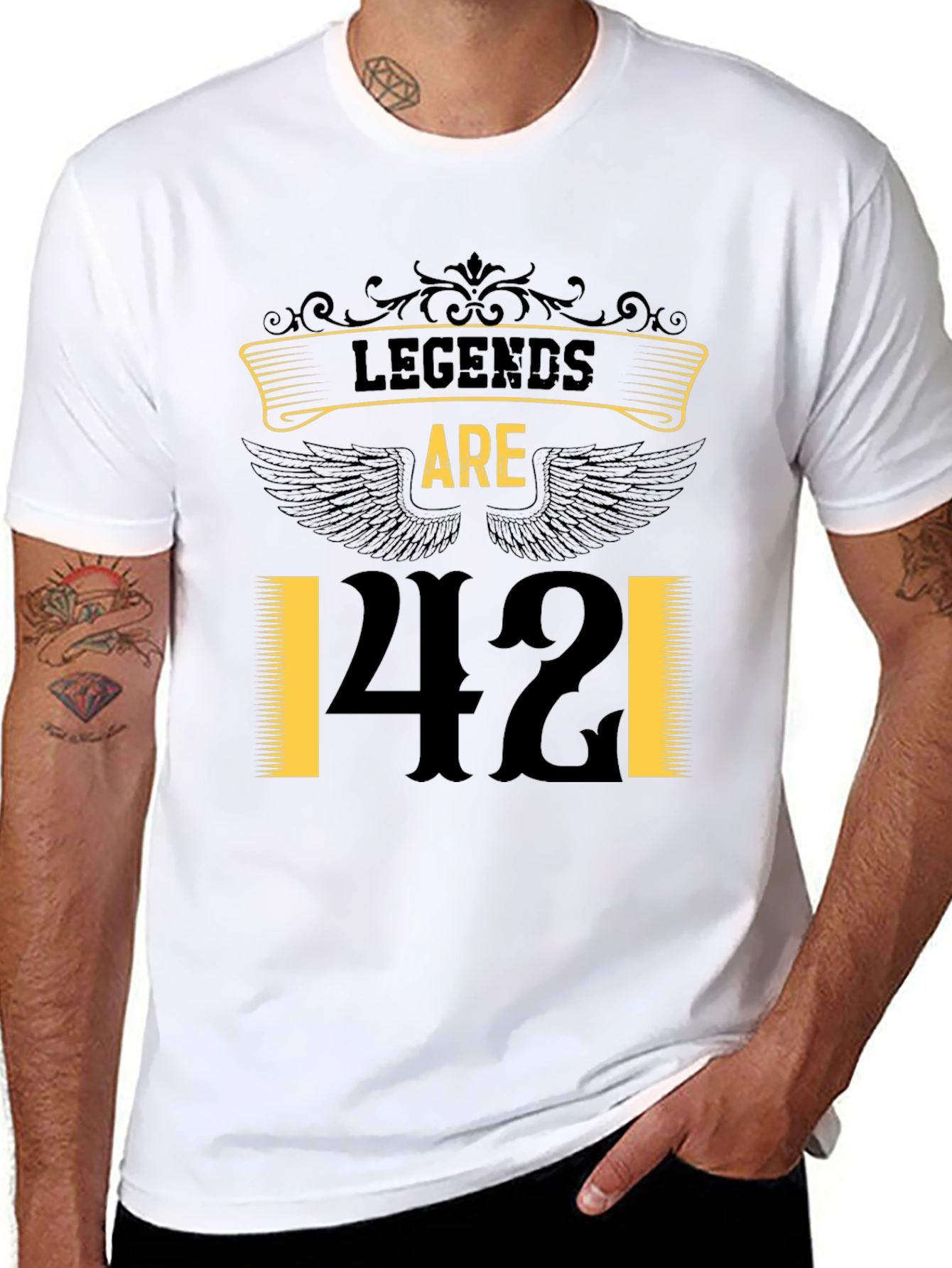 Legends are 42 Birthday T-Shirt