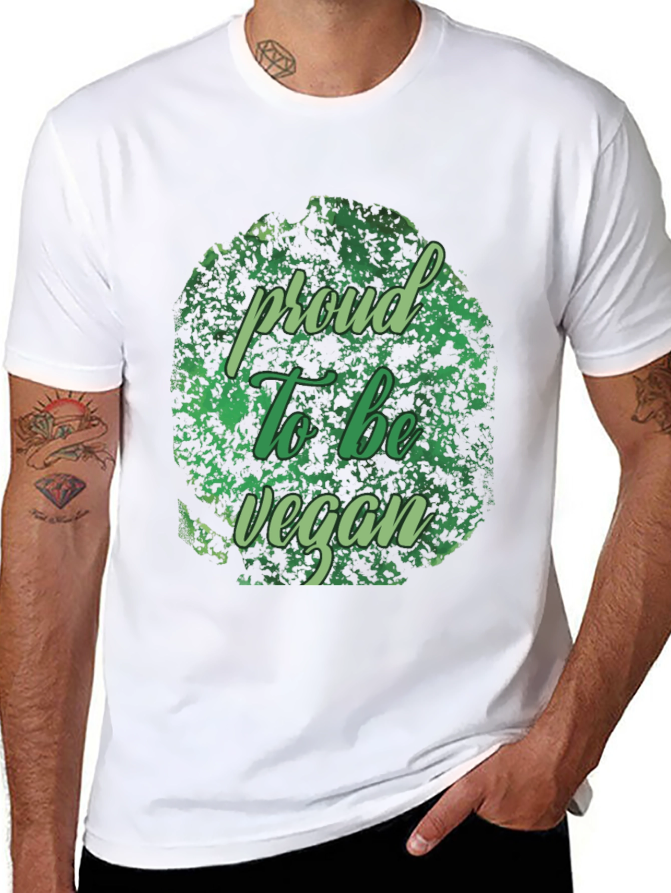 Proud to be Vegan Graphic Tee - Unisex