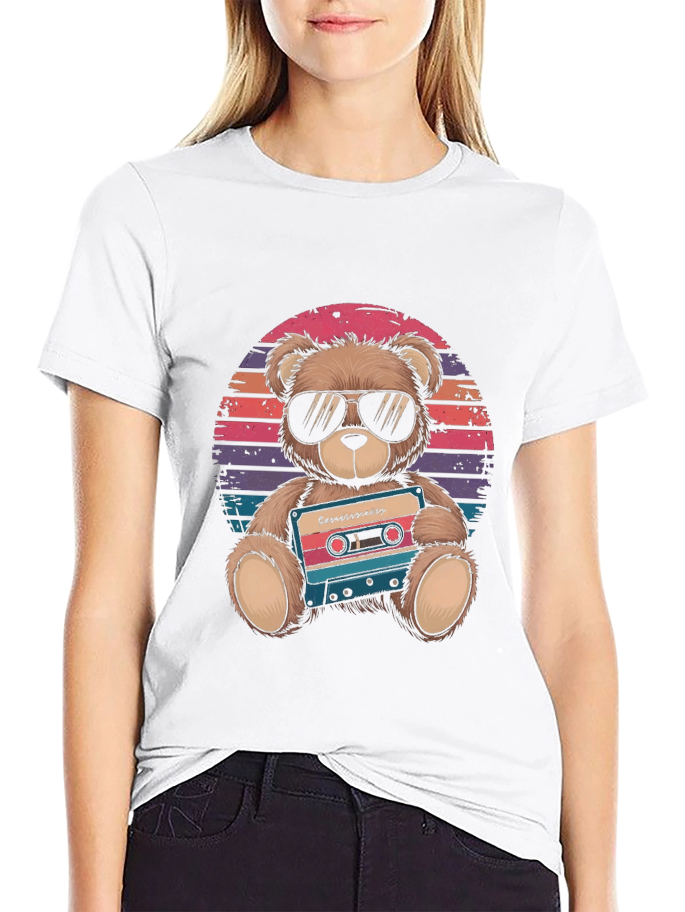 Retro Bear Graphic Tee