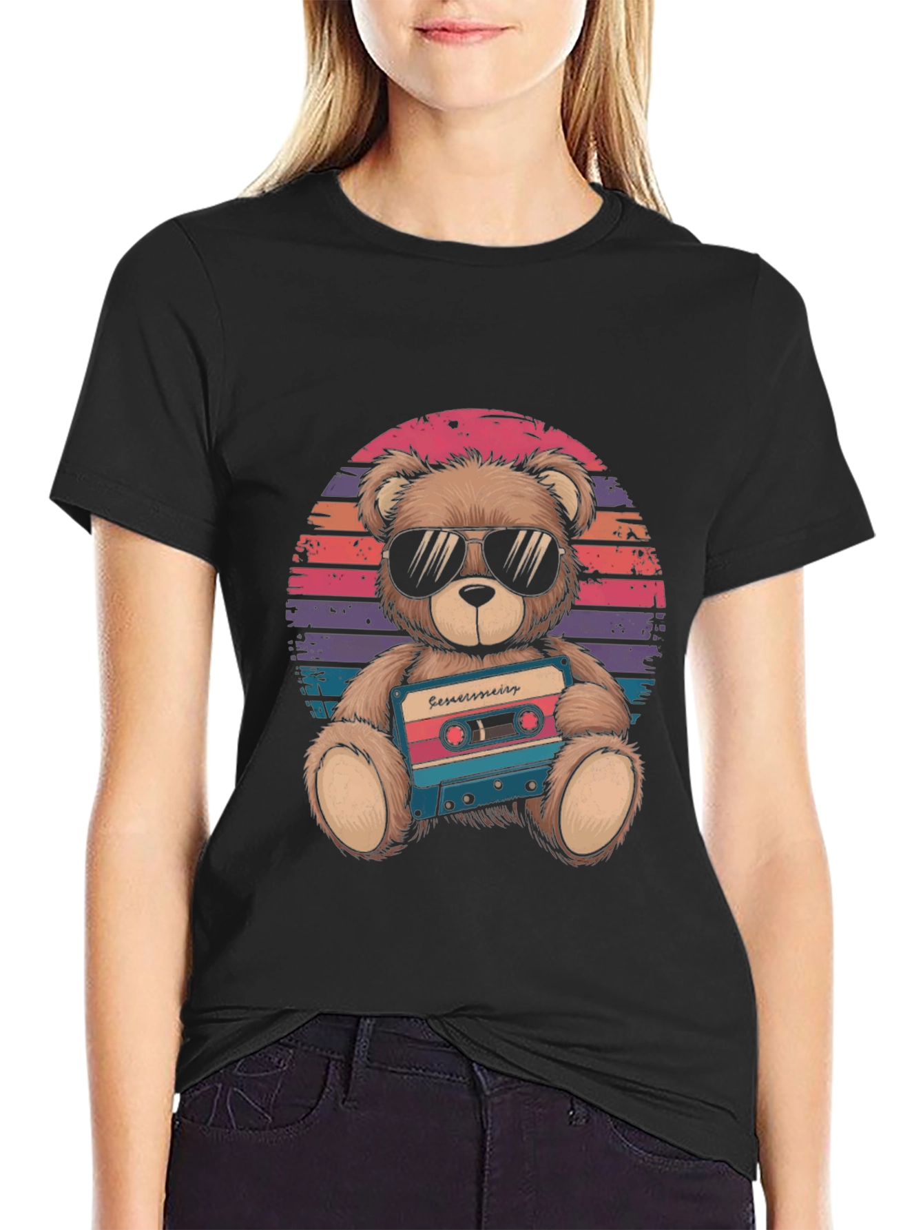 Retro Bear Graphic Tee