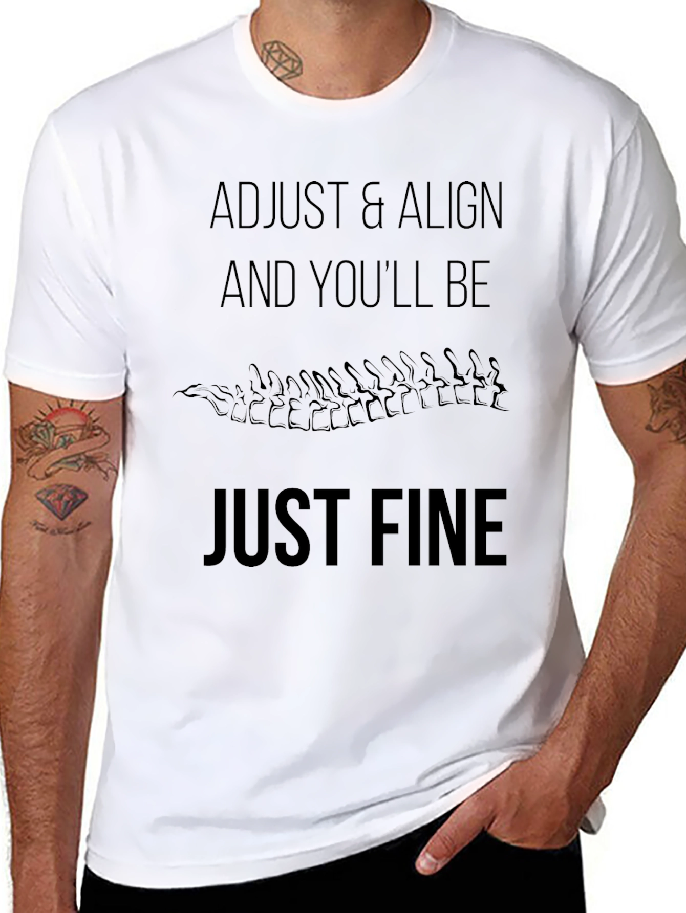 Chiropractor Adjust & Align T-Shirt