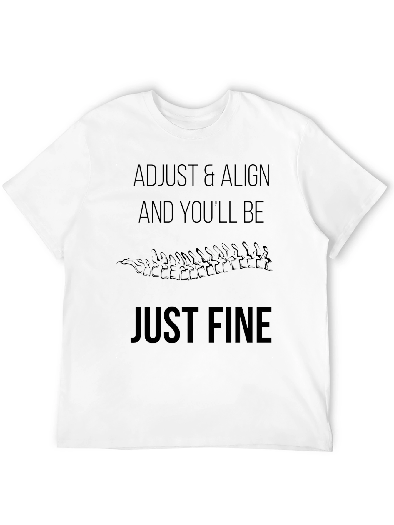 Chiropractor Adjust & Align T-Shirt
