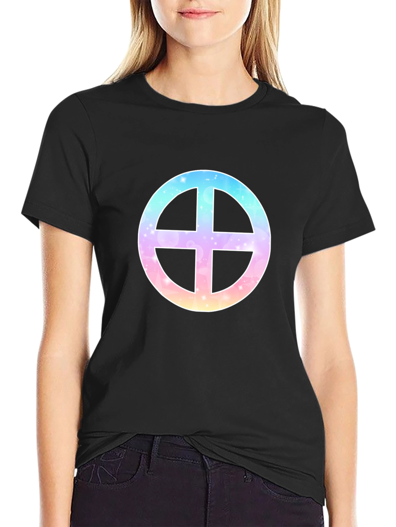 Earth Cross T-Shirt - Unique Graphic Tee