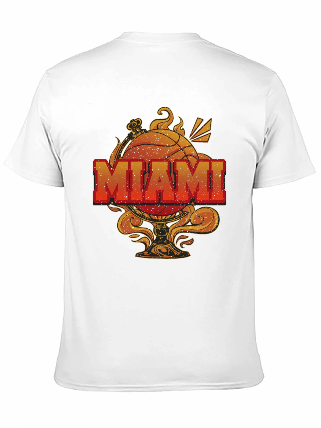Miami Basketball Graphic T-Shirt
